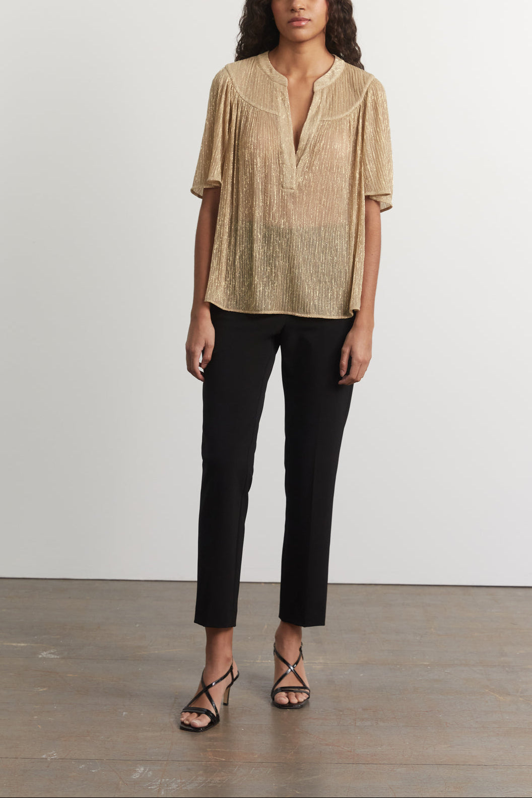 Top doré - CHIMENE Faume - seconde main