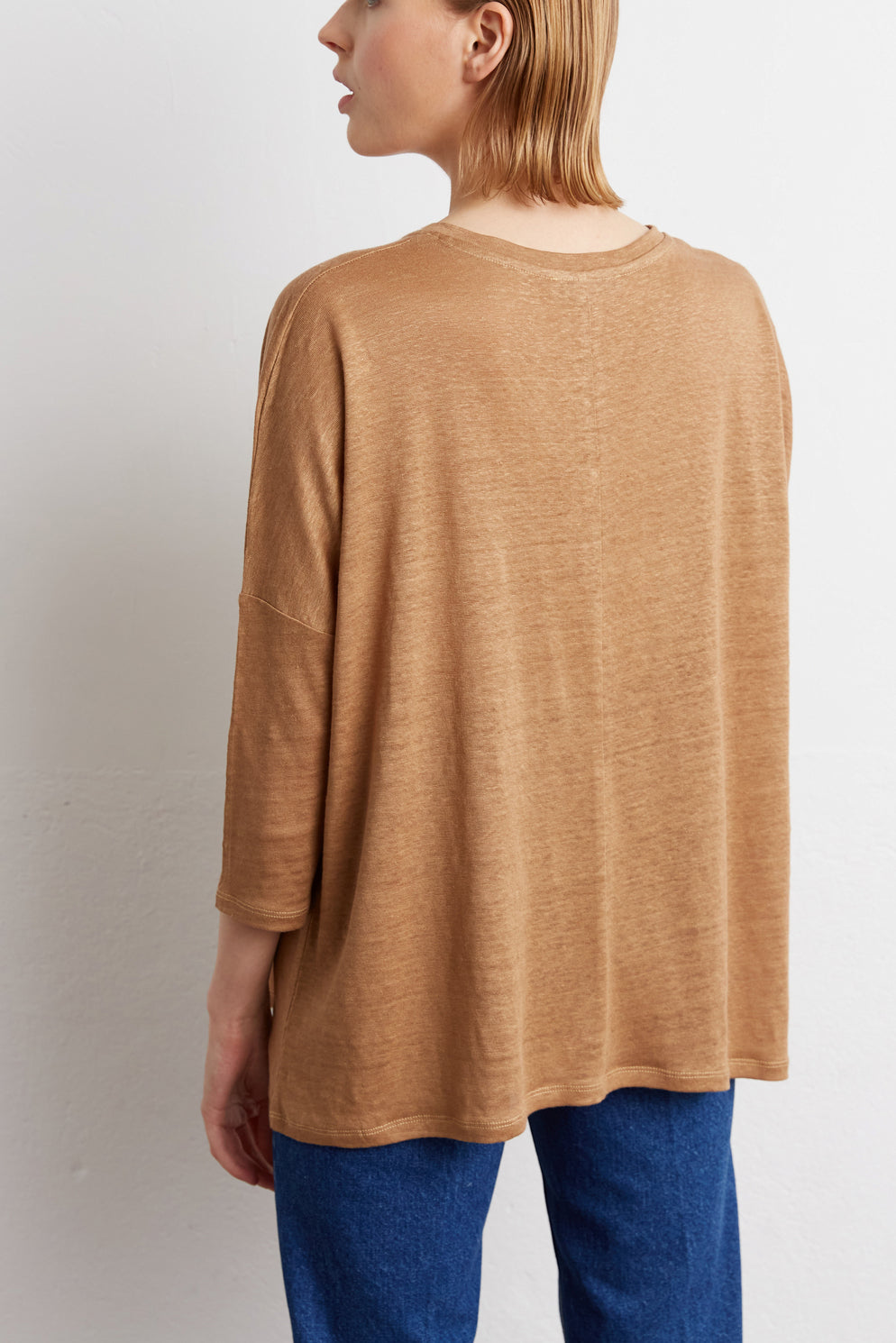 Tee-shirt oversize en lin - AUDRIC Faume - seconde main