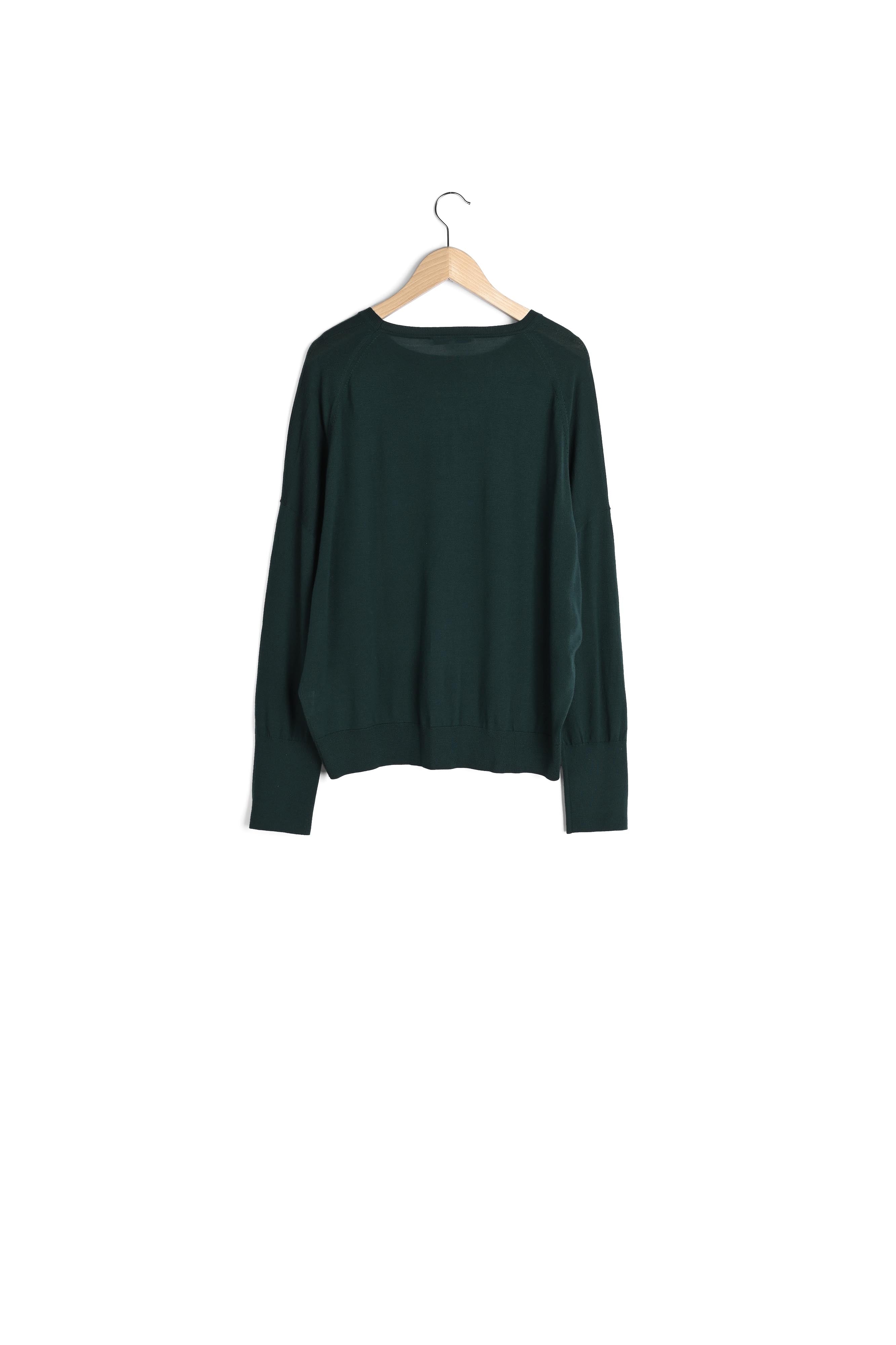 Pull oversize en laine mérinos extra-fine Faume - seconde main