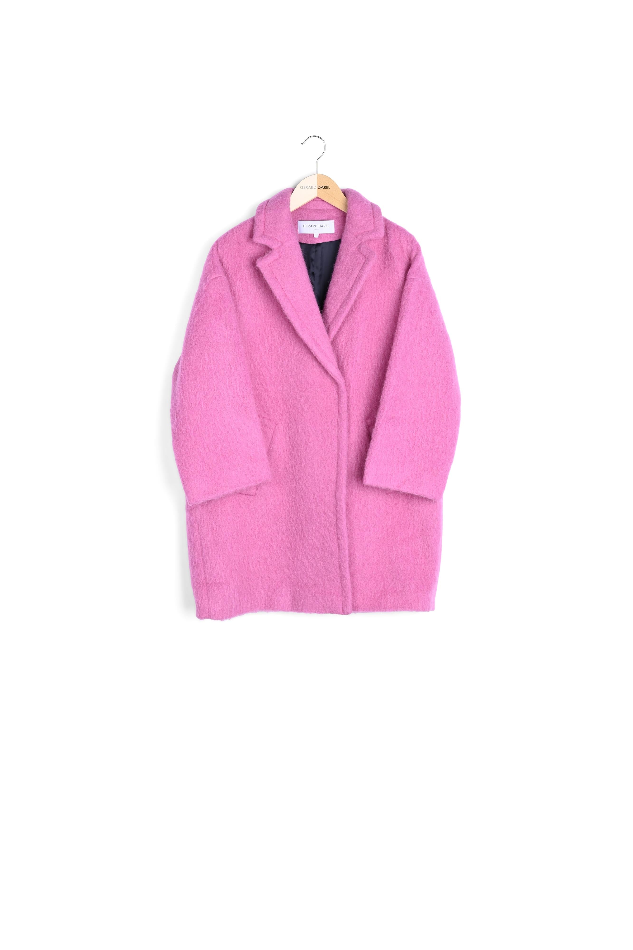 Manteau oversize en laine coloré - SALMA Faume - seconde main