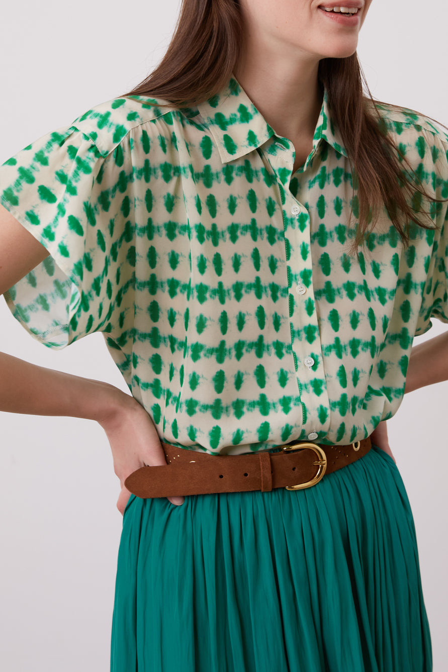 Chemisette fluide Tie N' Dye - NEREA Faume - seconde main