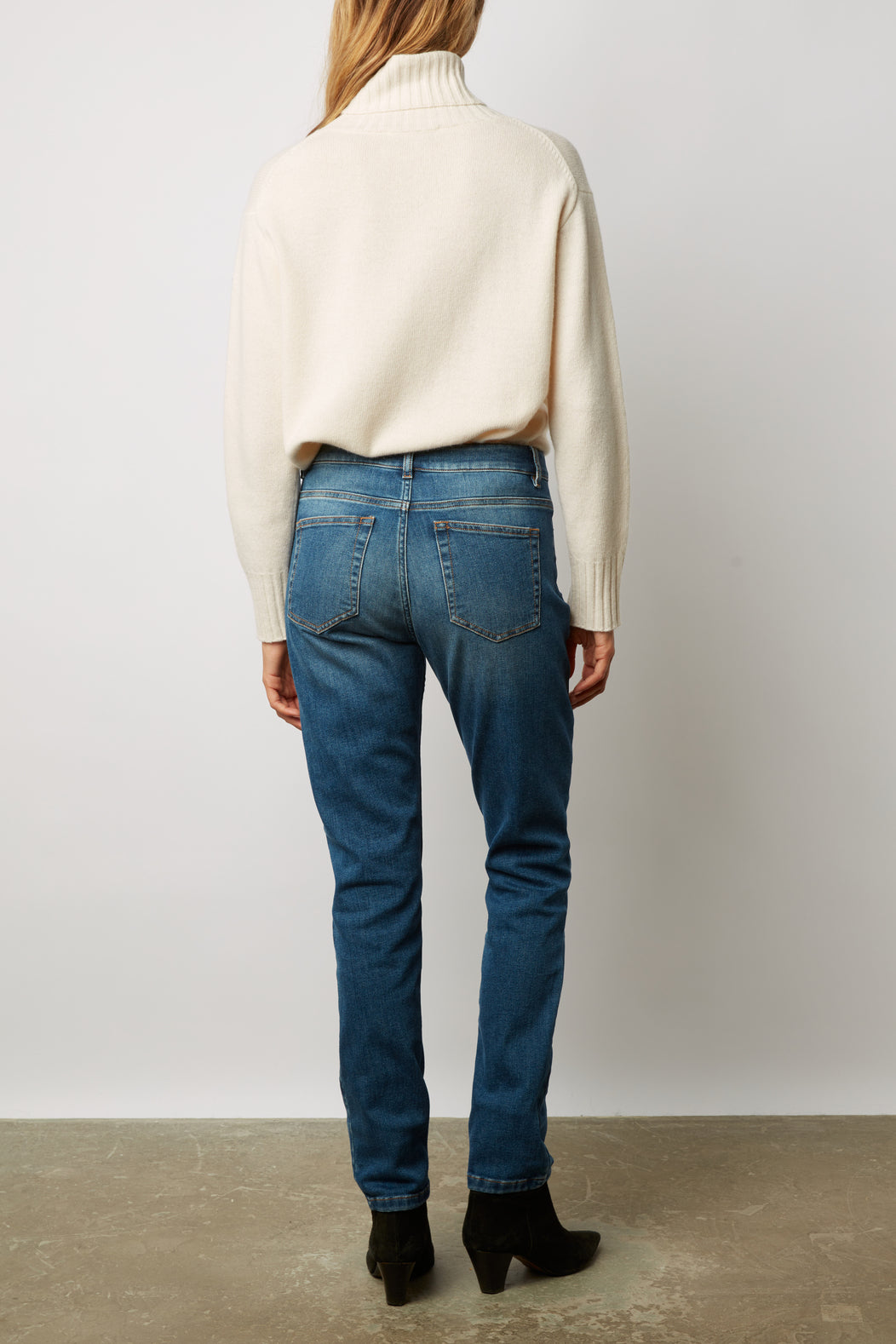 Jean slim brut délavé - ELEVEN Faume - seconde main