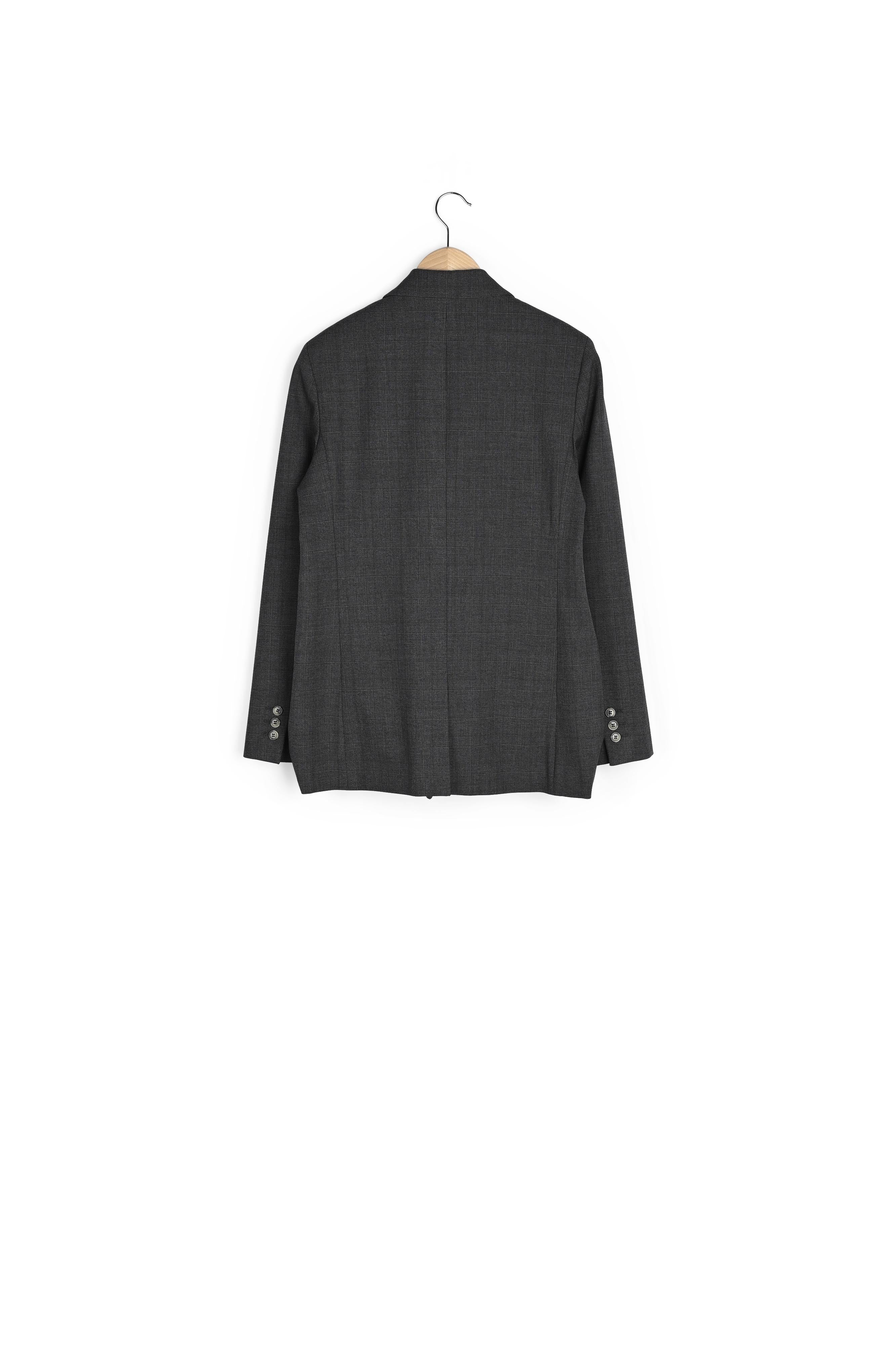 Veste à carreaux à double boutonnage - NORA Faume - seconde main