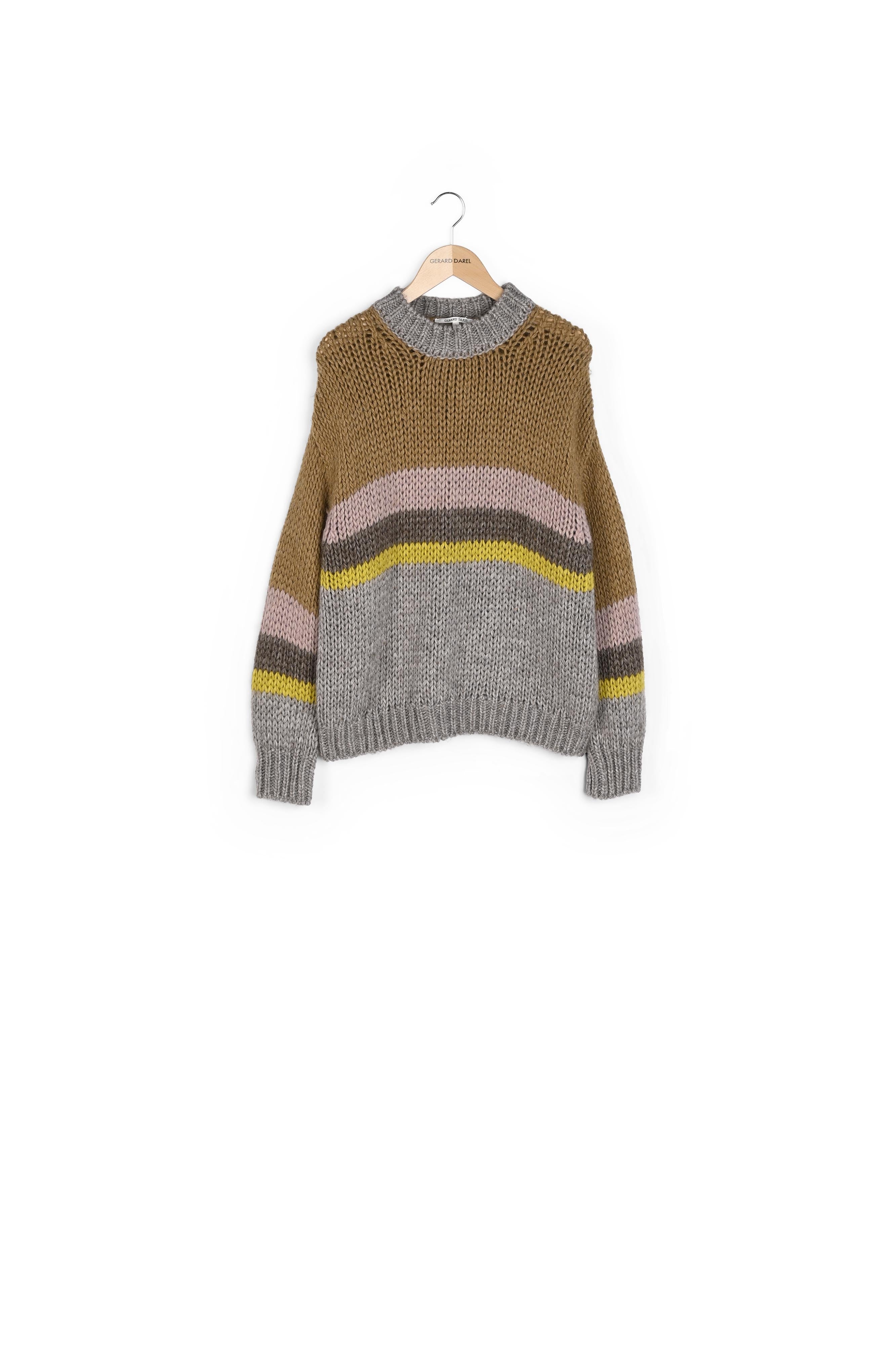 Pull à rayures multicolores - LAISA Faume - seconde main