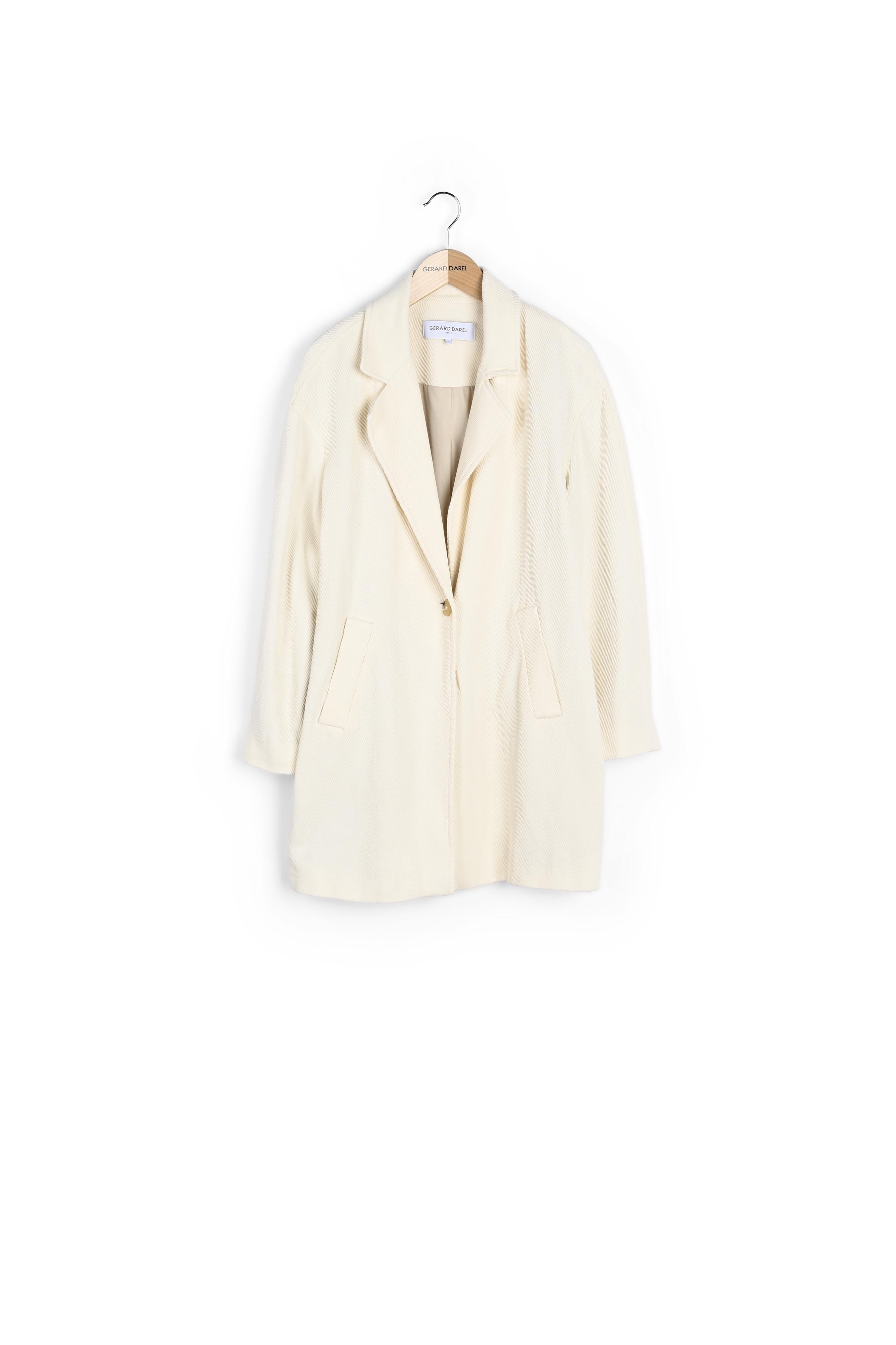 Manteau en coton et lin - SCARLET Faume - seconde main