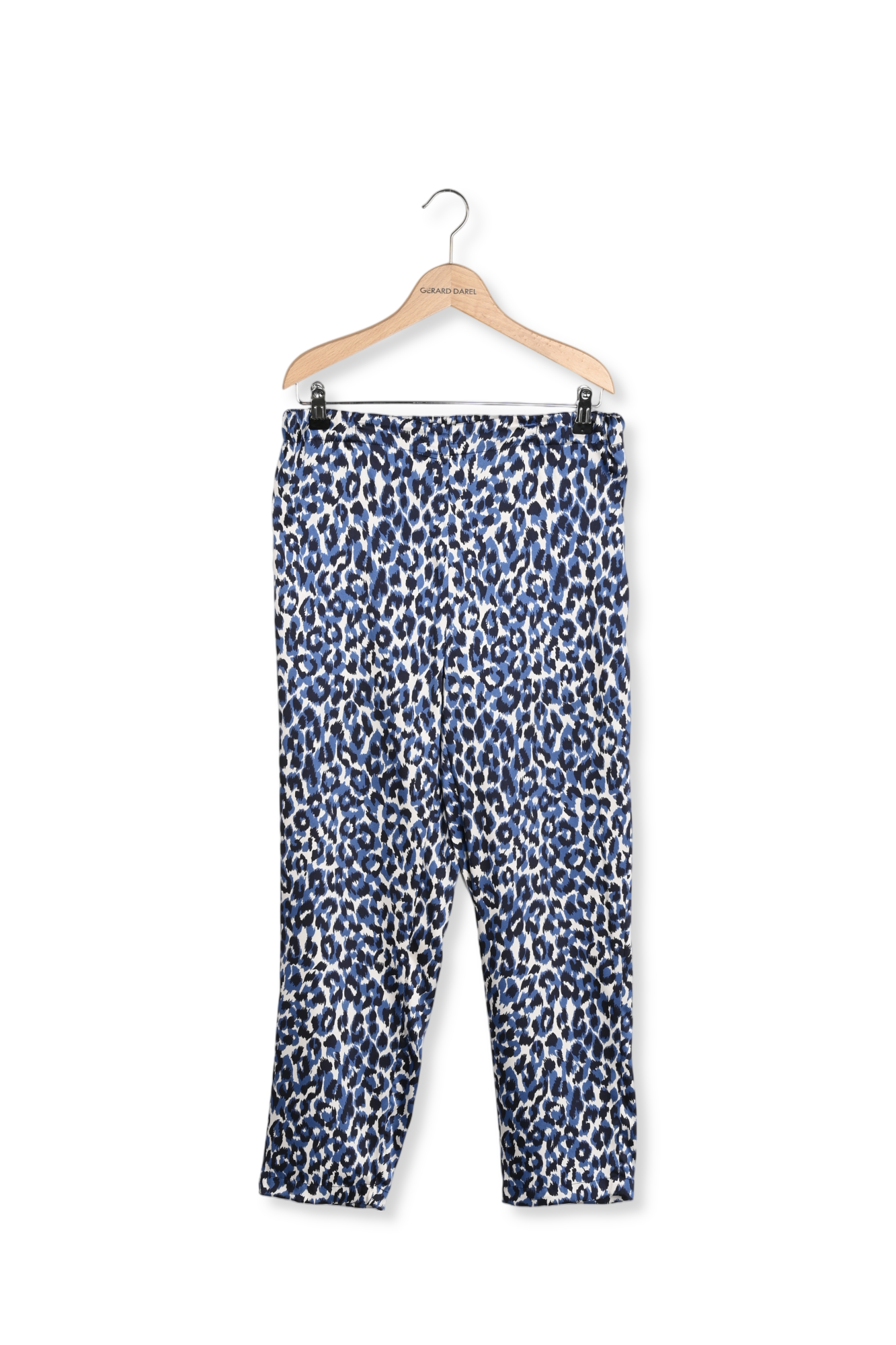 MEDEA - Pantalon fluide à imprimé léopard Faume - seconde main