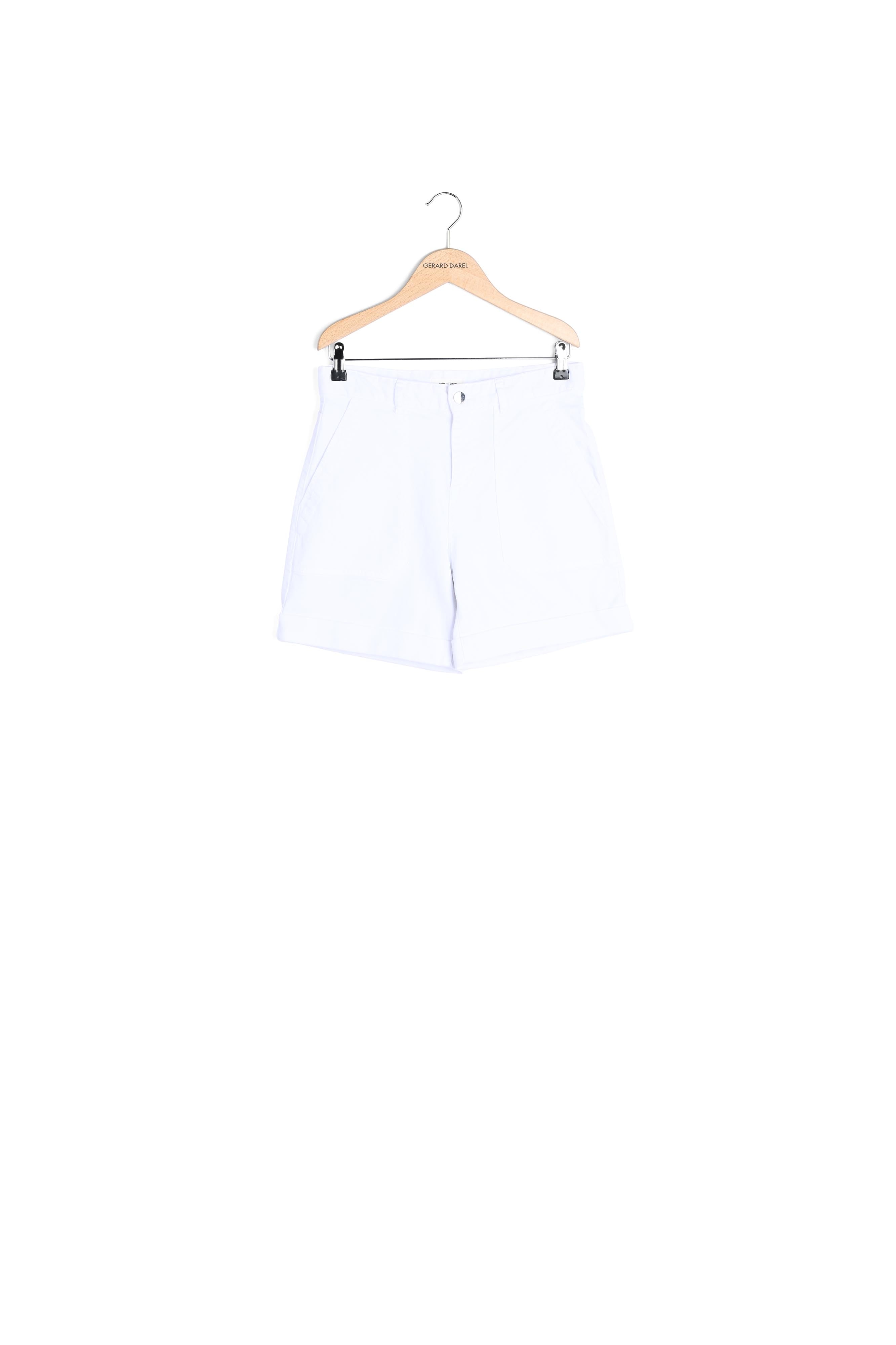 Short blanc en jean - ECEM Faume - seconde main