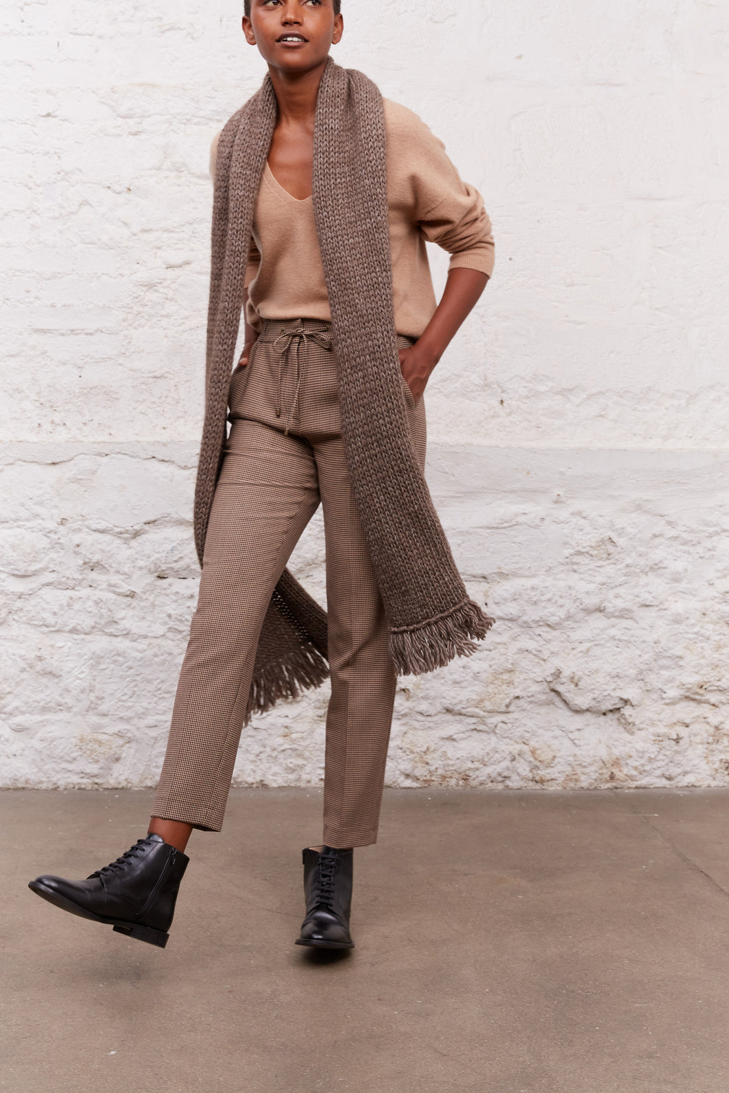 Pantalon droit tricolore - EMILIO Faume - seconde main