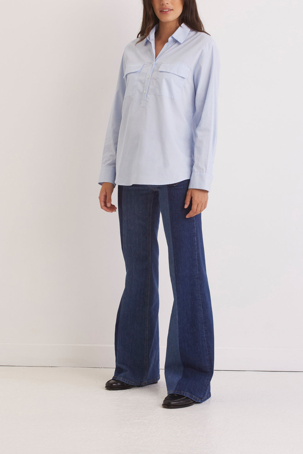 Chemise rayée en coton - CARA Faume - seconde main