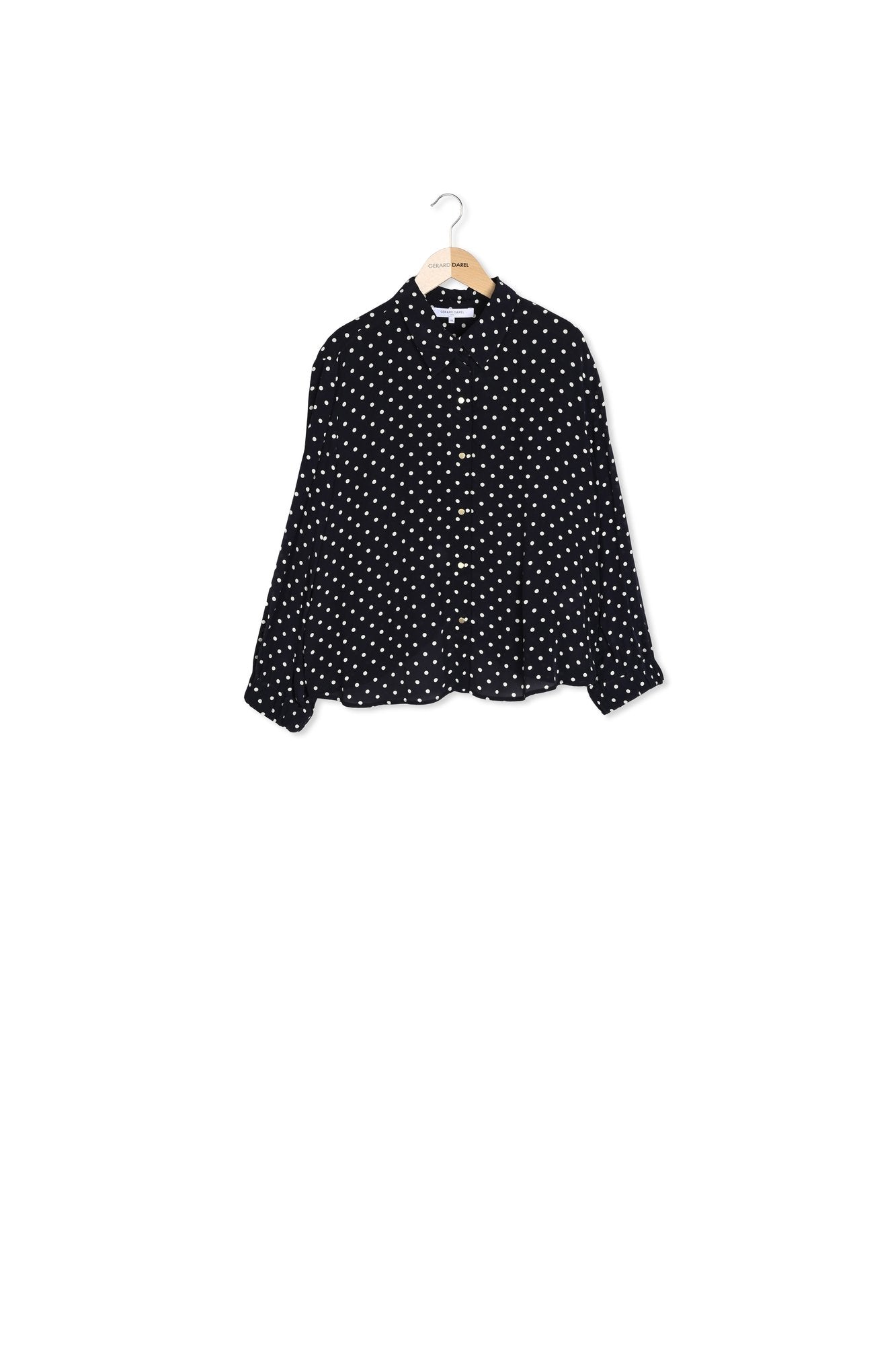 Chemise fluide à pois - USARI Faume - seconde main