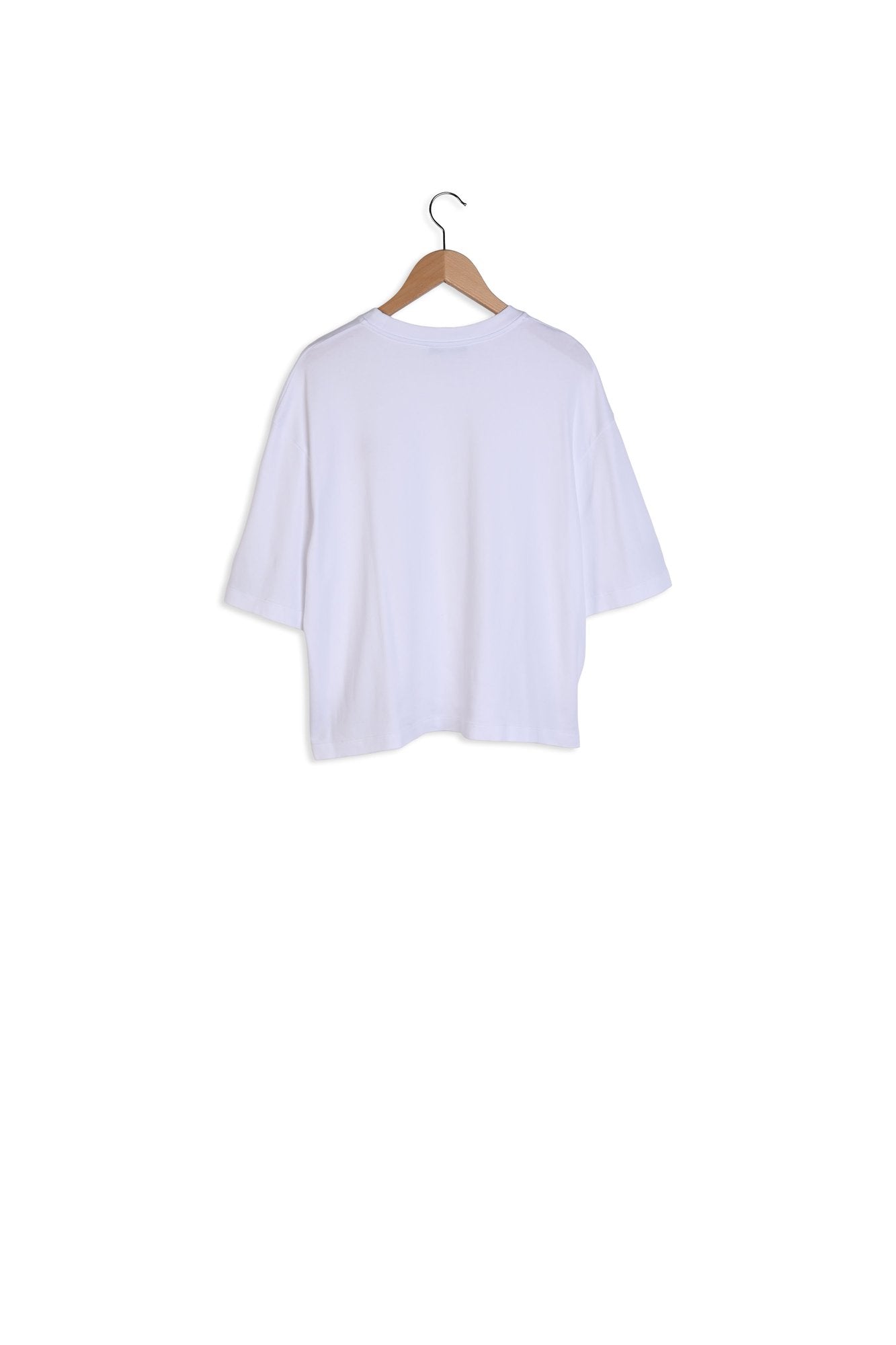 T-shirt à monogramme tricolore - ALEXANDRINE Faume - seconde main