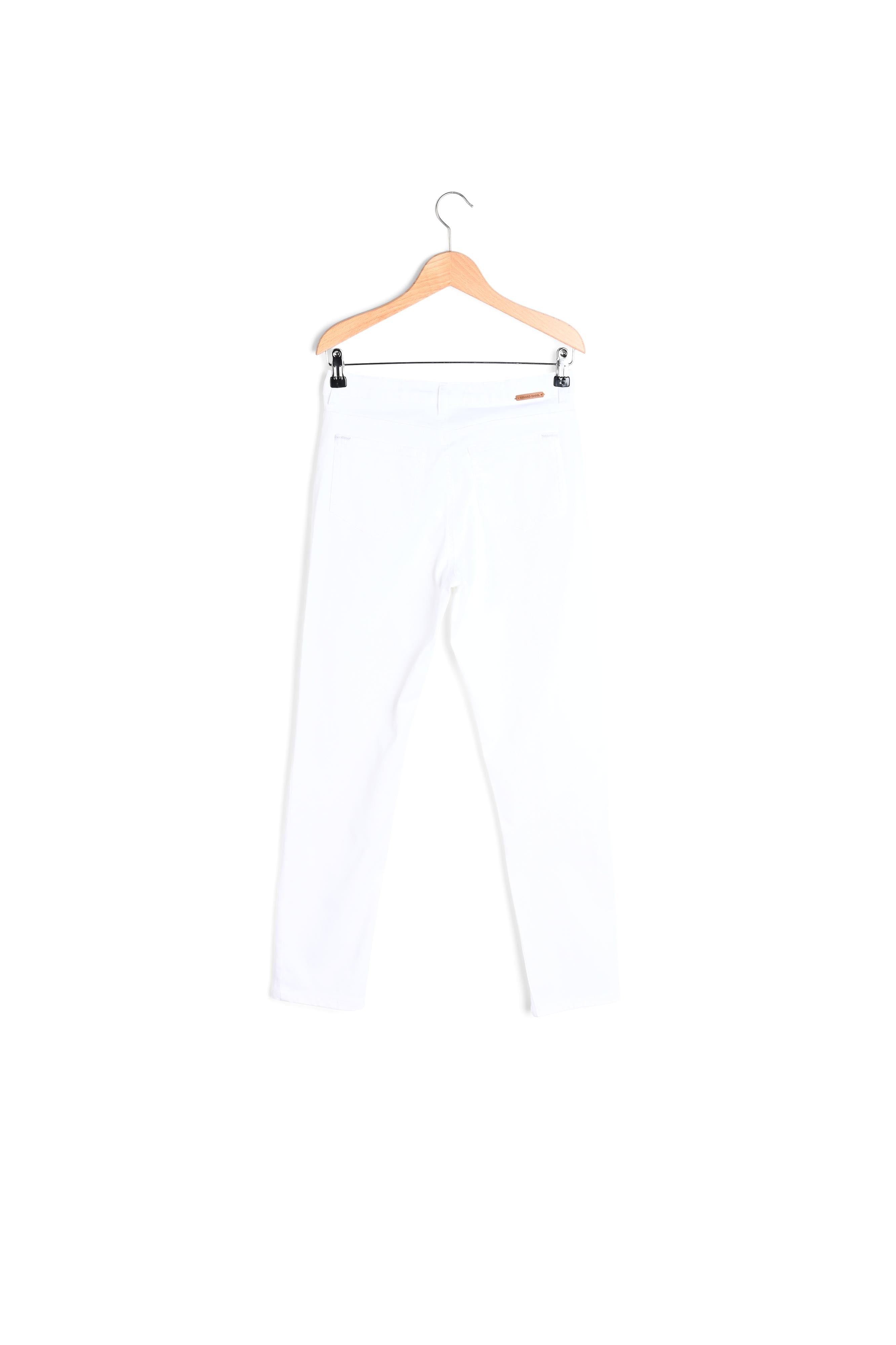 MYRIAM - pantalon slim 7/8 en coton stretch Faume - seconde main