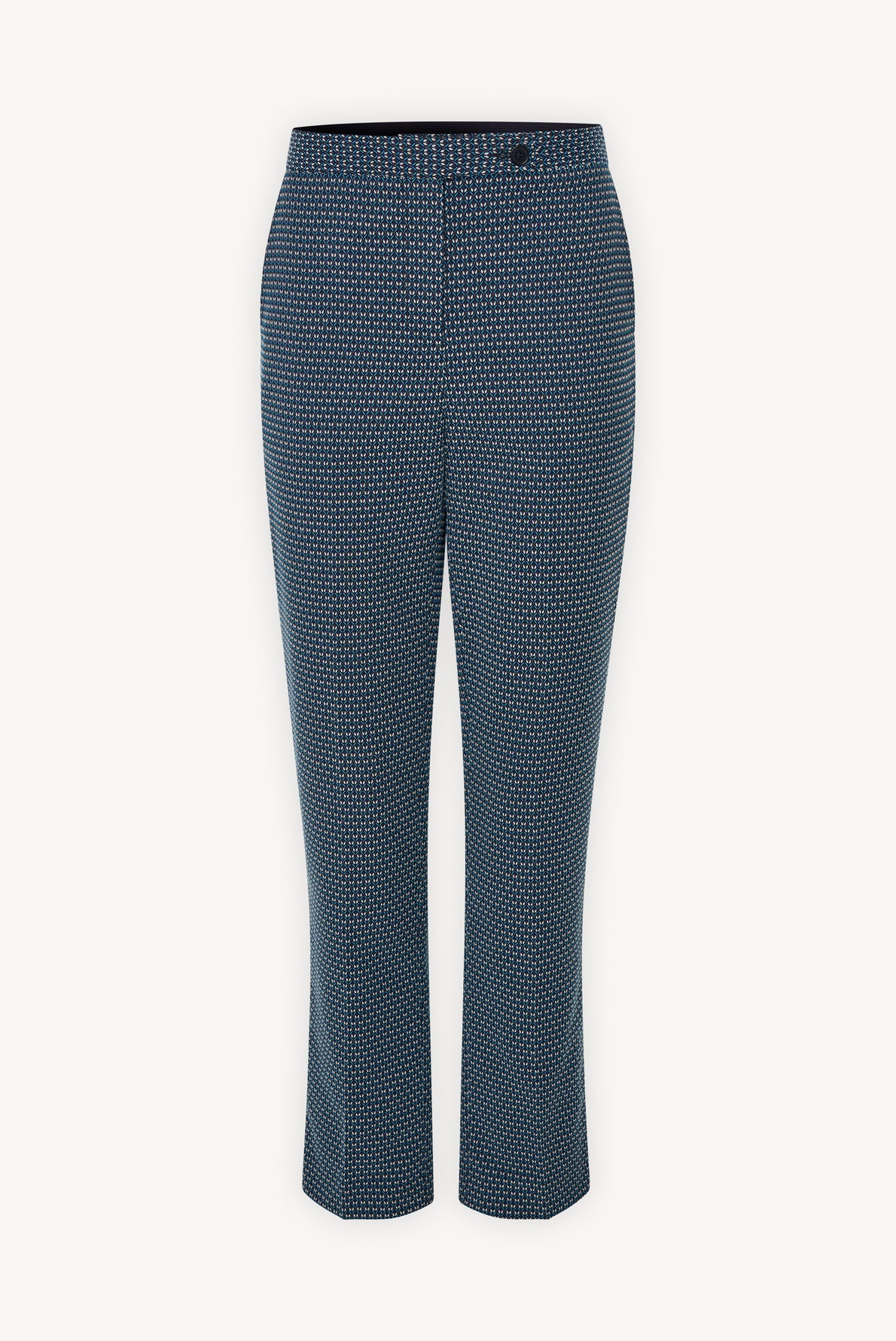 Pantalon à motif graphique - EMMILY Faume - seconde main