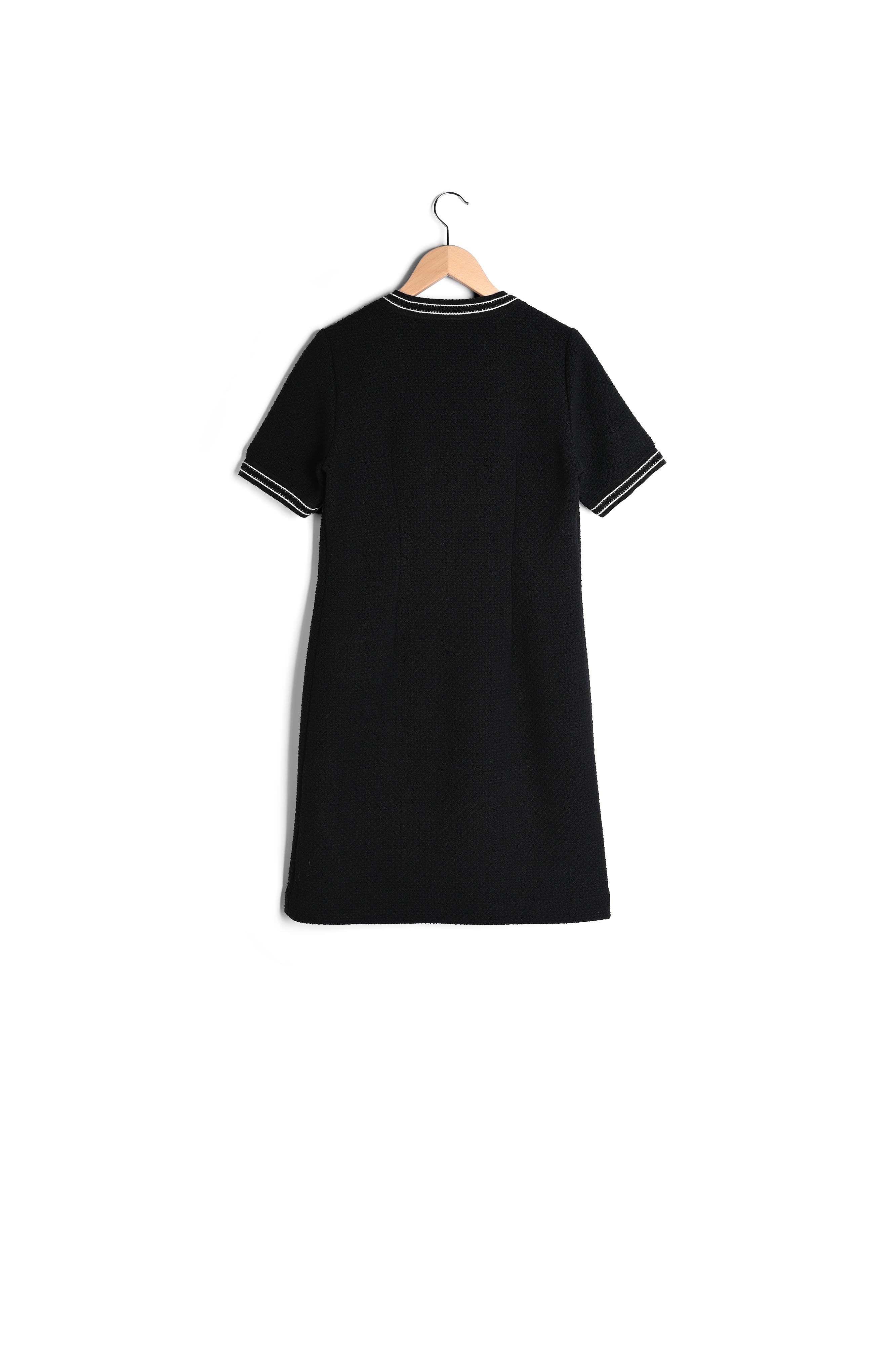 Robe V en tweed Faume - seconde main