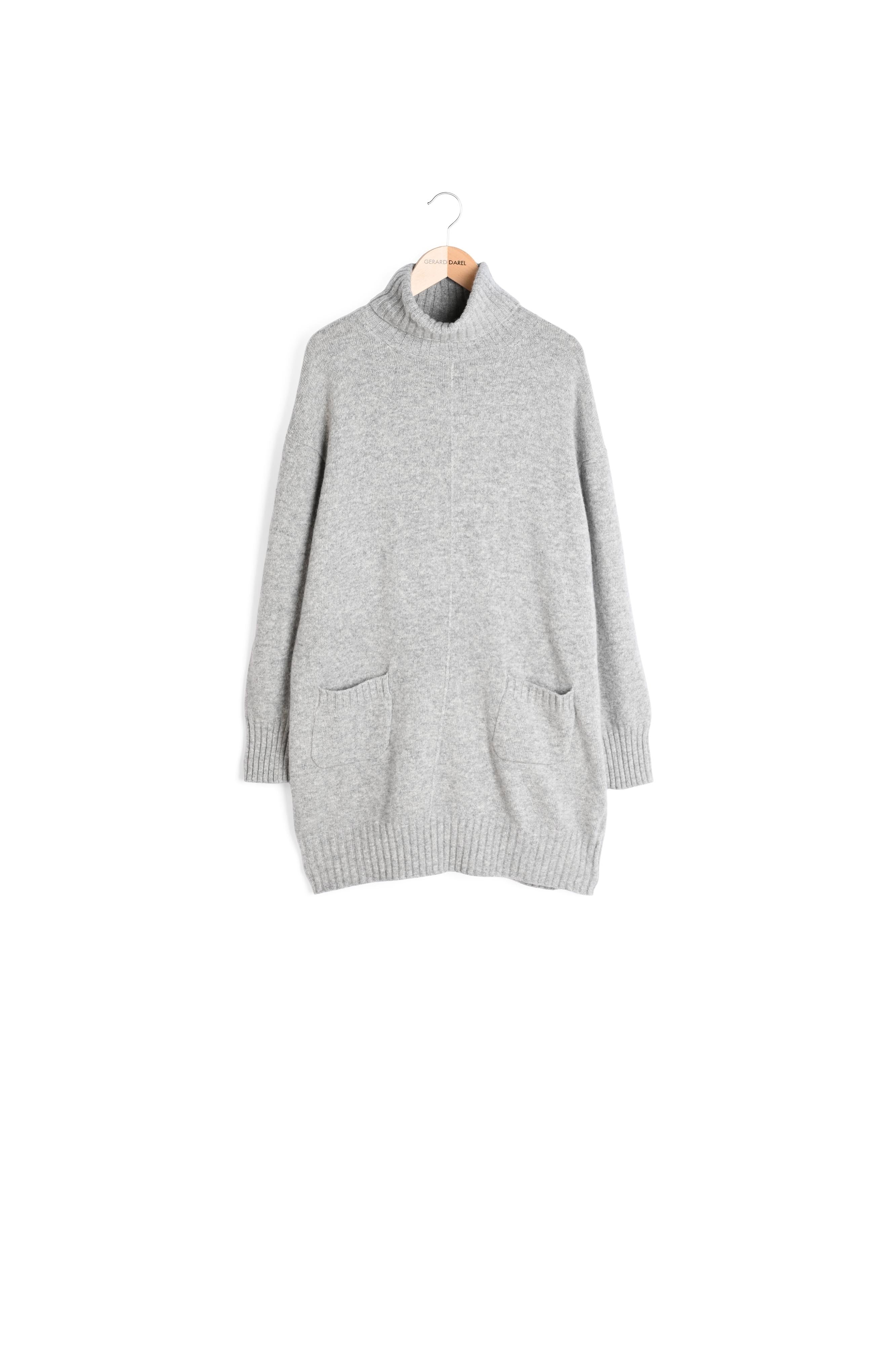 DINAH - Robe col roulé Faume - seconde main