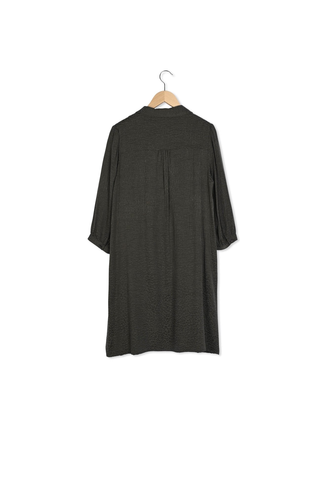 Robe soyeuse avec motif léopard ton sur ton - JANELLE Faume - seconde main