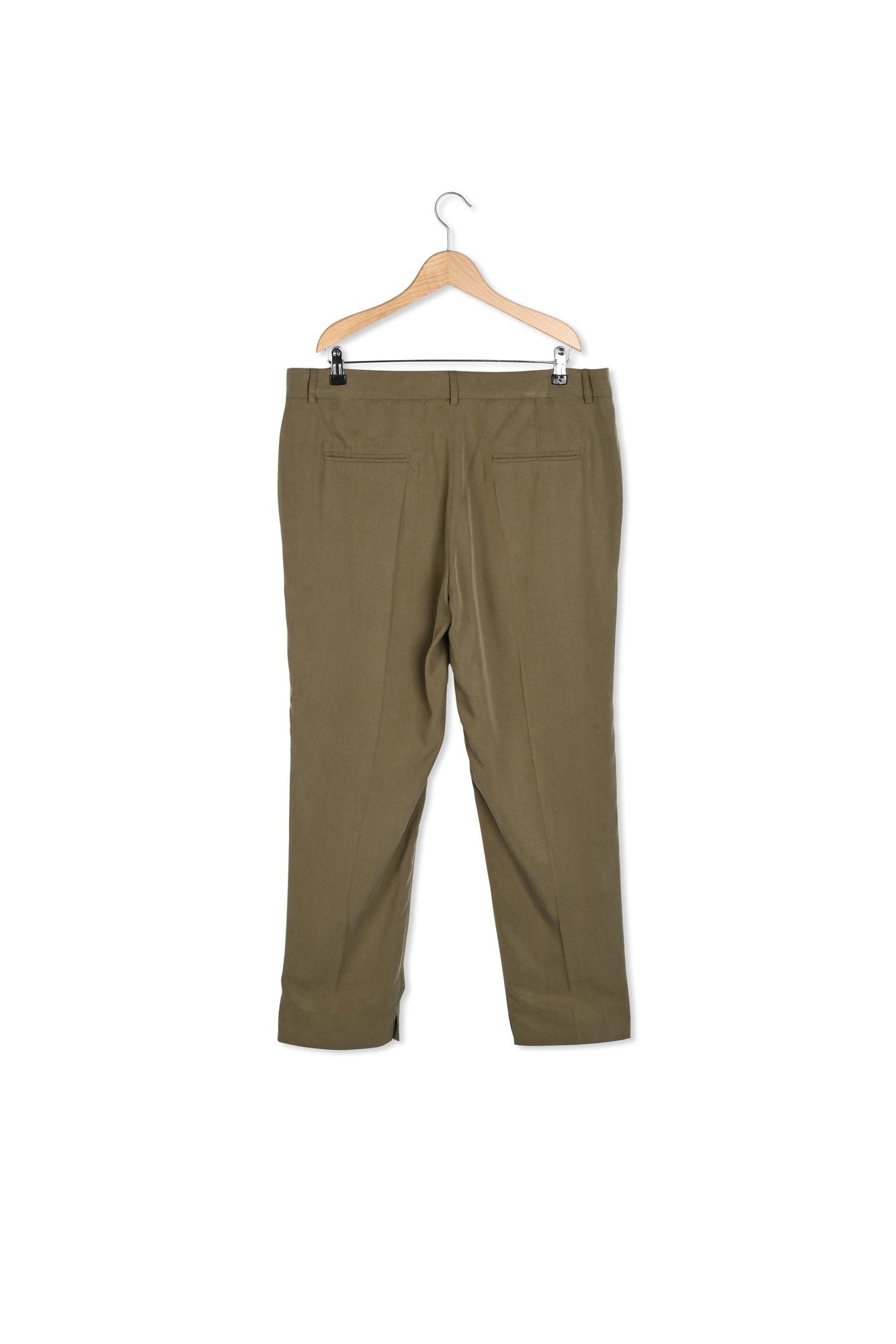MARCIA - Pantalon droit 7/8 Faume - seconde main