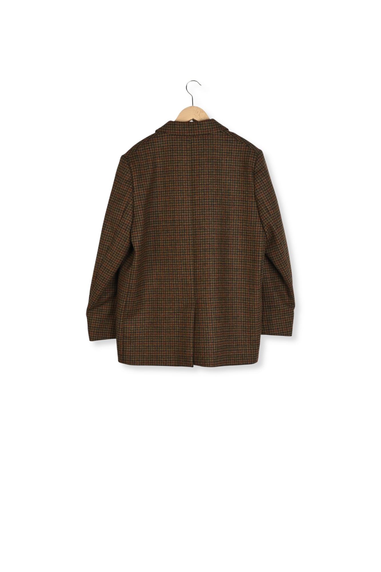 VIERA - Veste en laine à chevrons Faume - seconde main