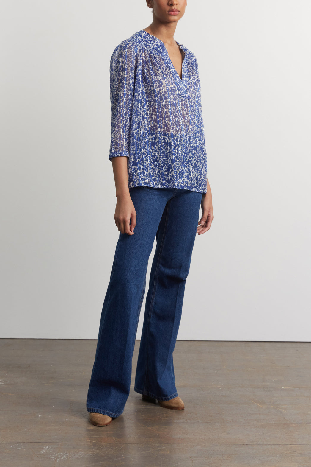 Blouse en mousseline - COCO Faume - seconde main