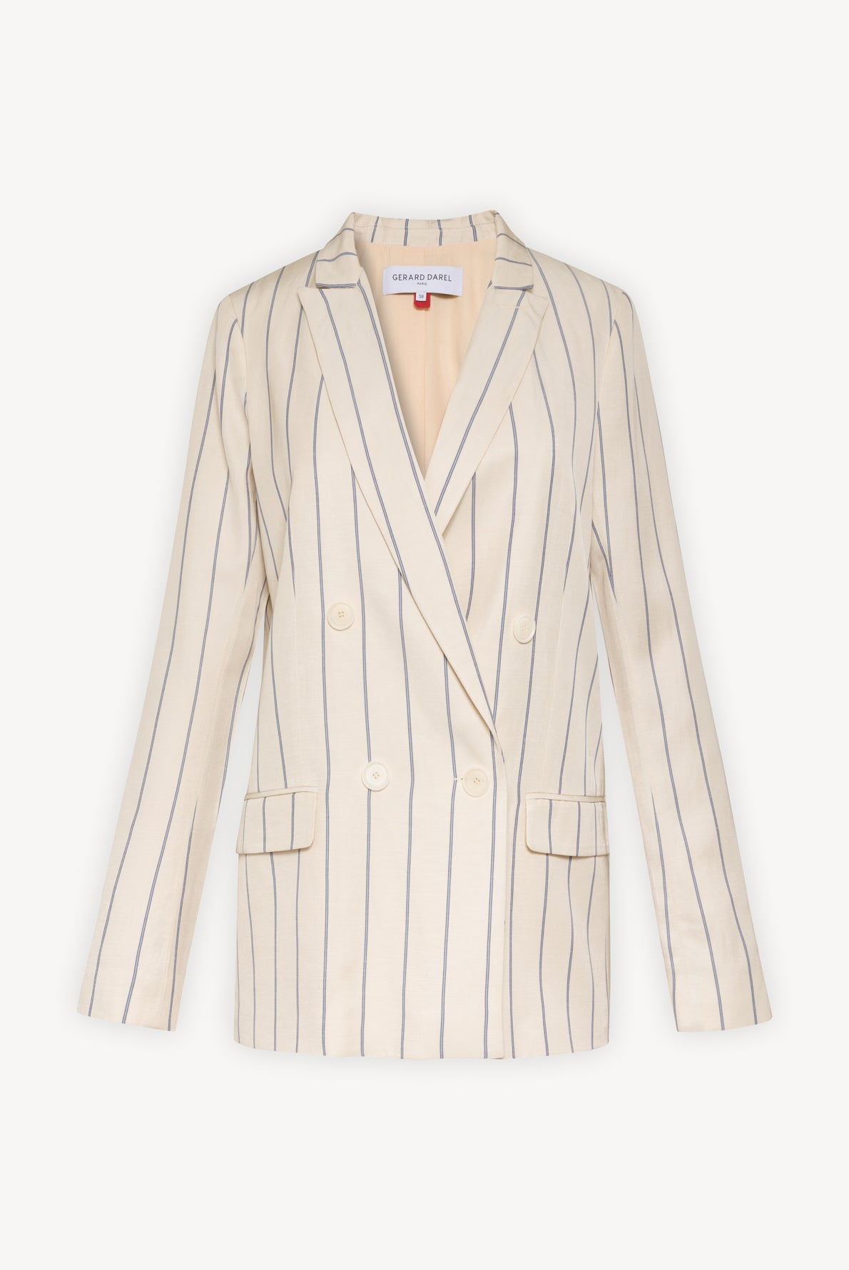 ADRIANNA - Veste de blazer à rayures tennis Faume - seconde main