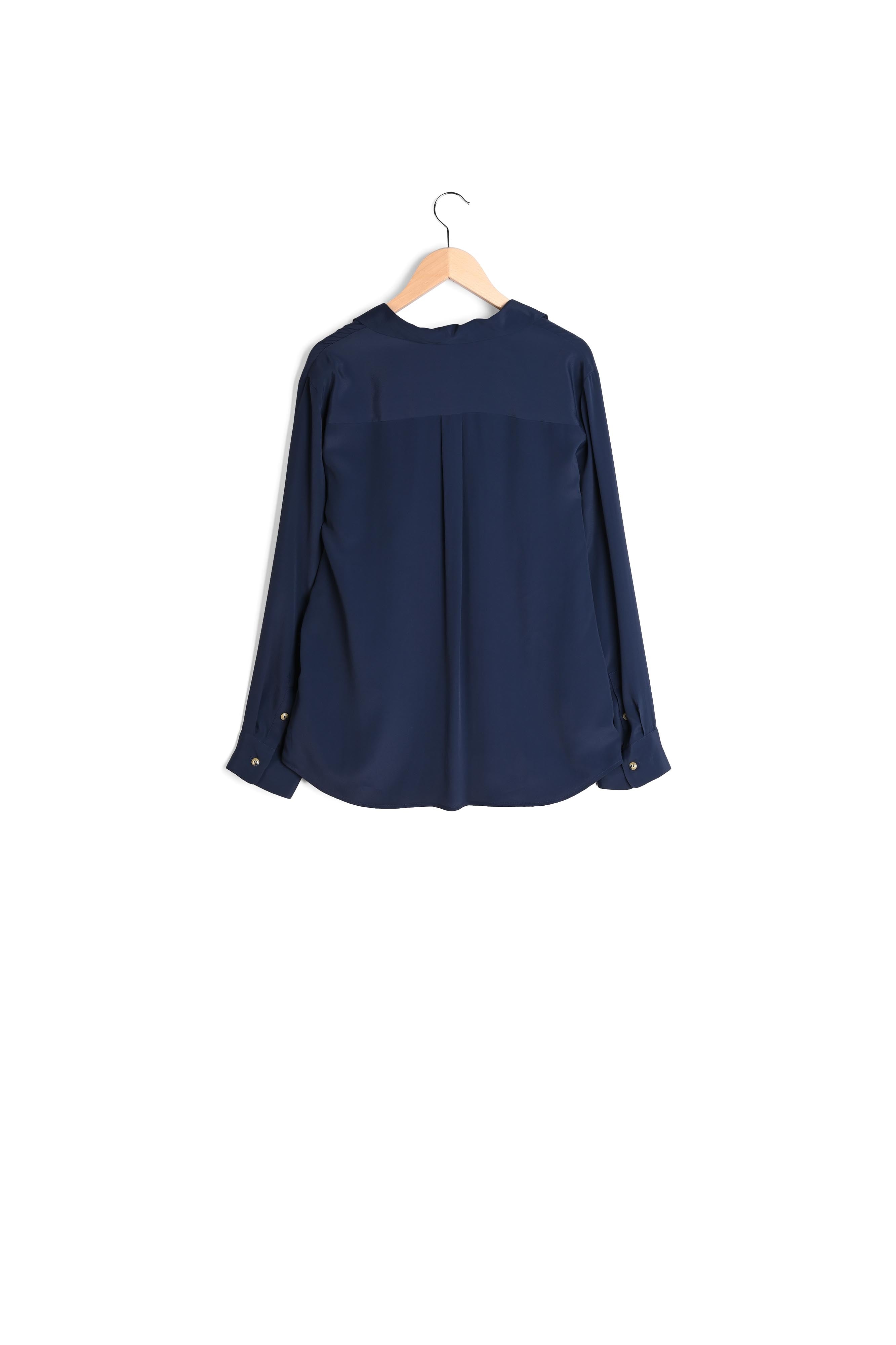 Blouse en mélange de soie - CARINE Faume - seconde main