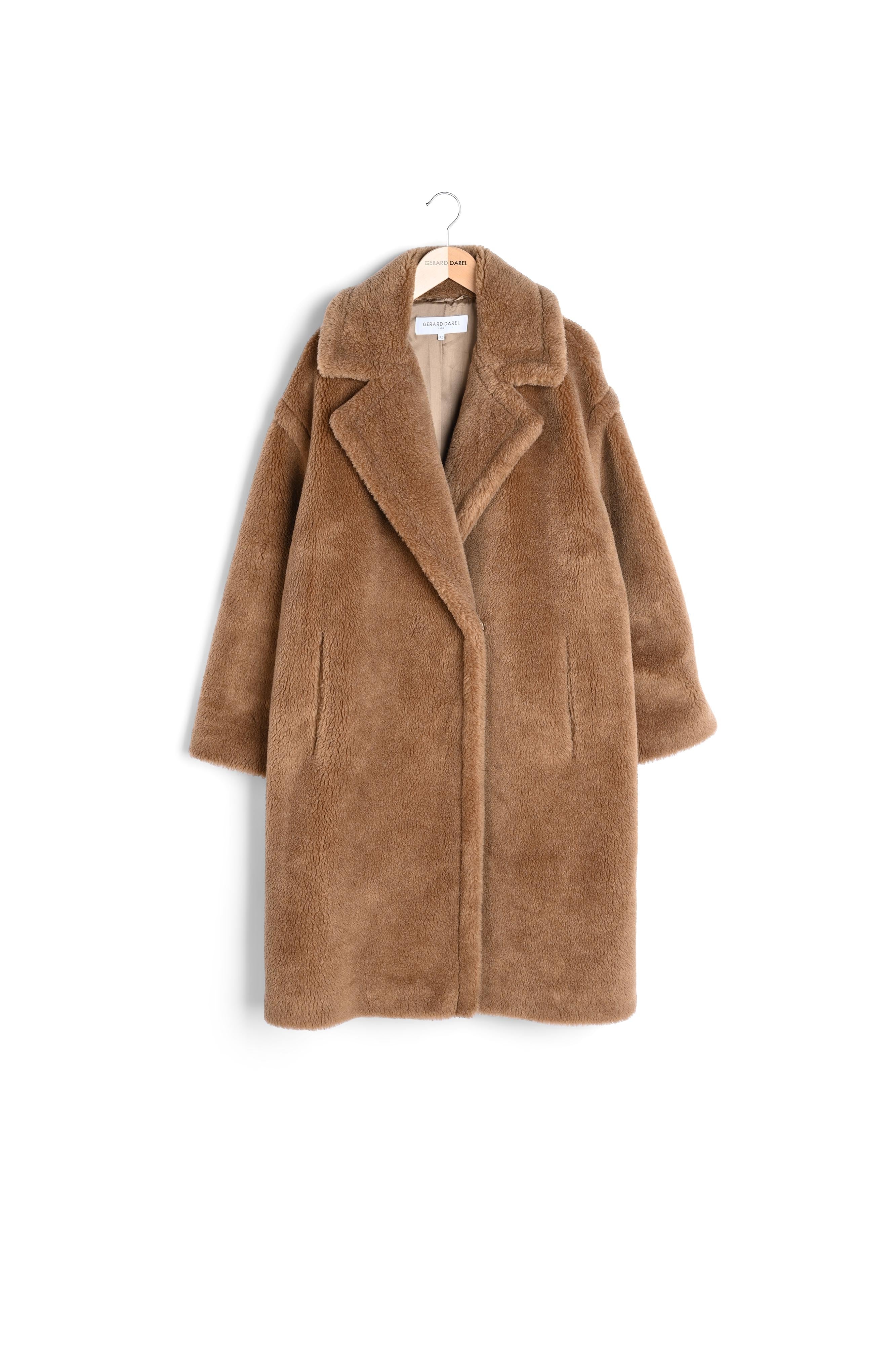 POLIN - Manteau en fausse fourrure Faume - seconde main