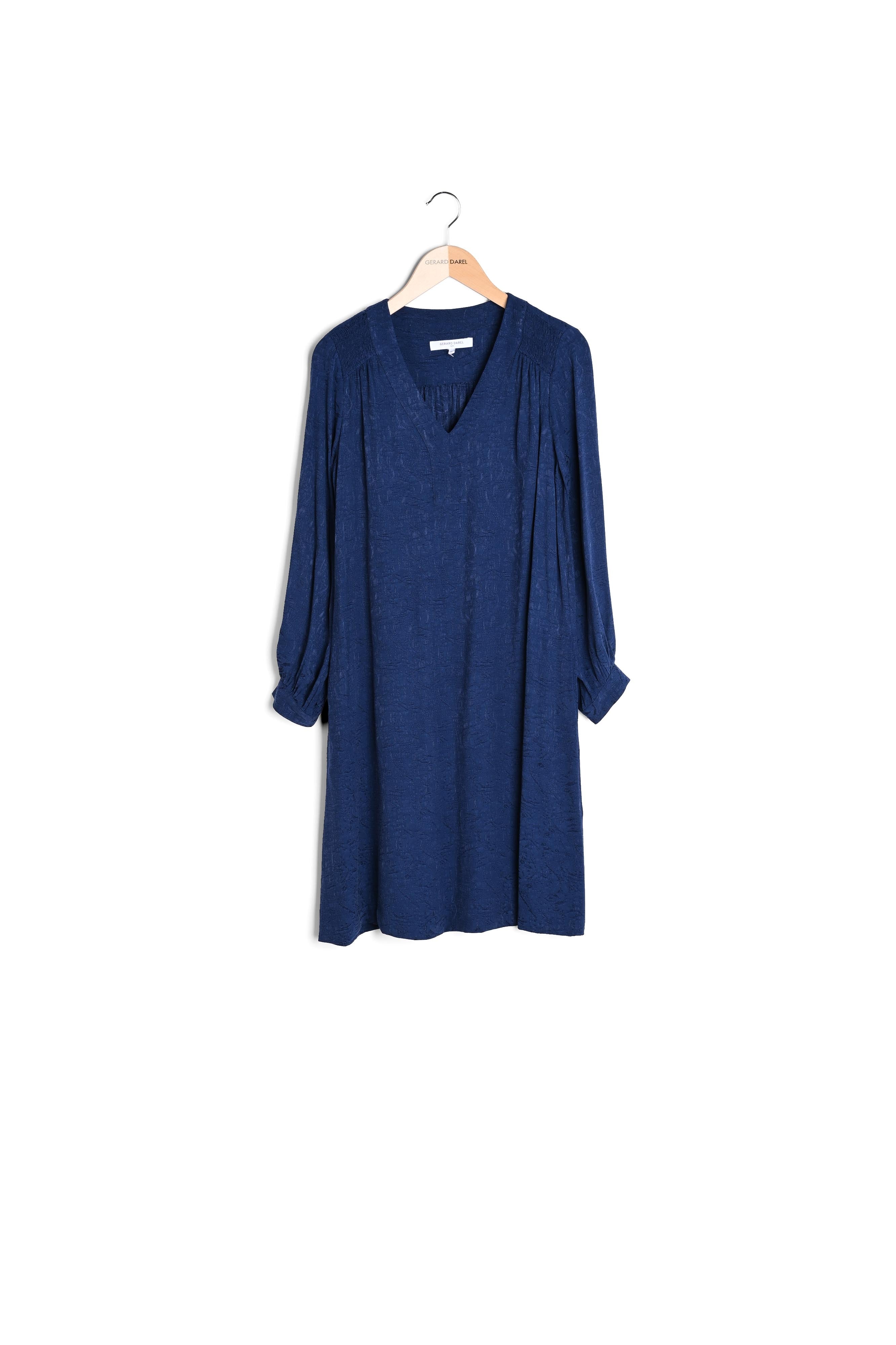 Robe trapèze à smocks - JAIMIE Faume - seconde main