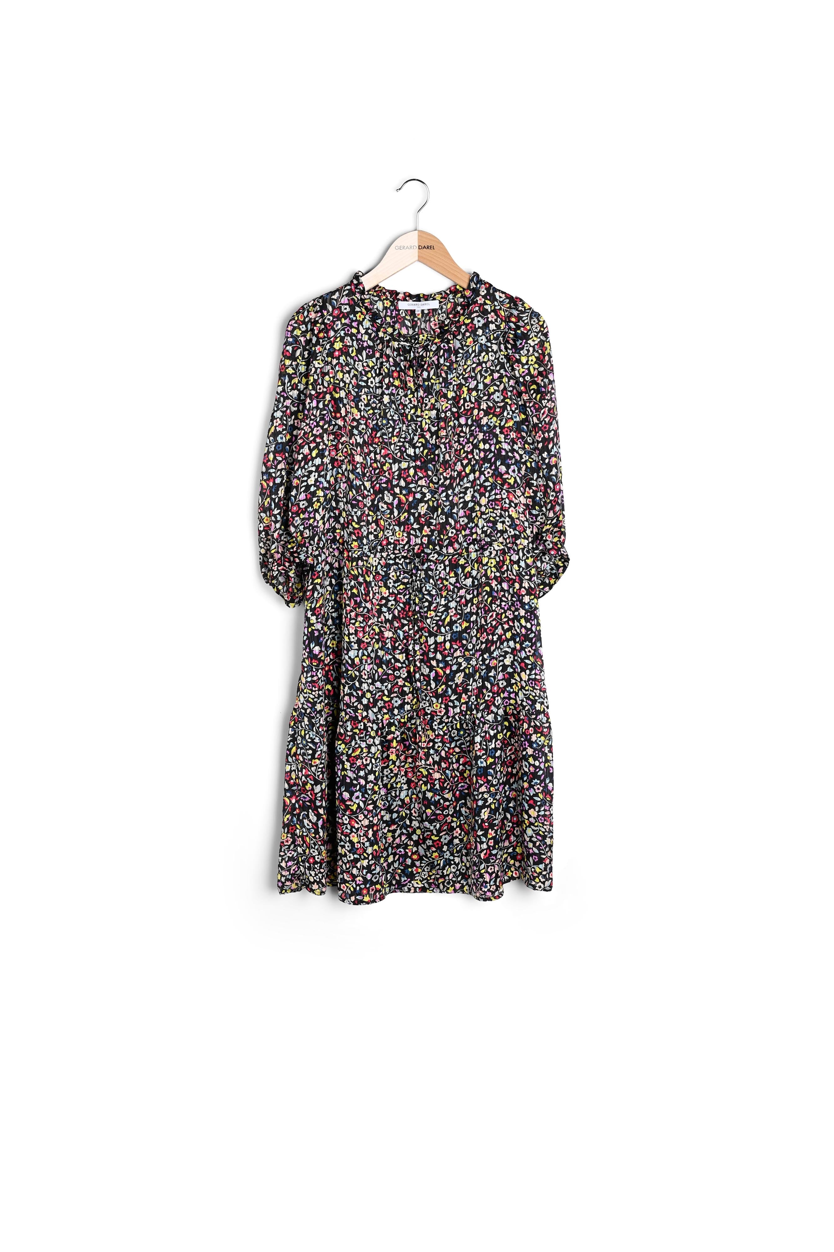 SAVERIA - Robe longueur genoux en jacquard Faume - seconde main