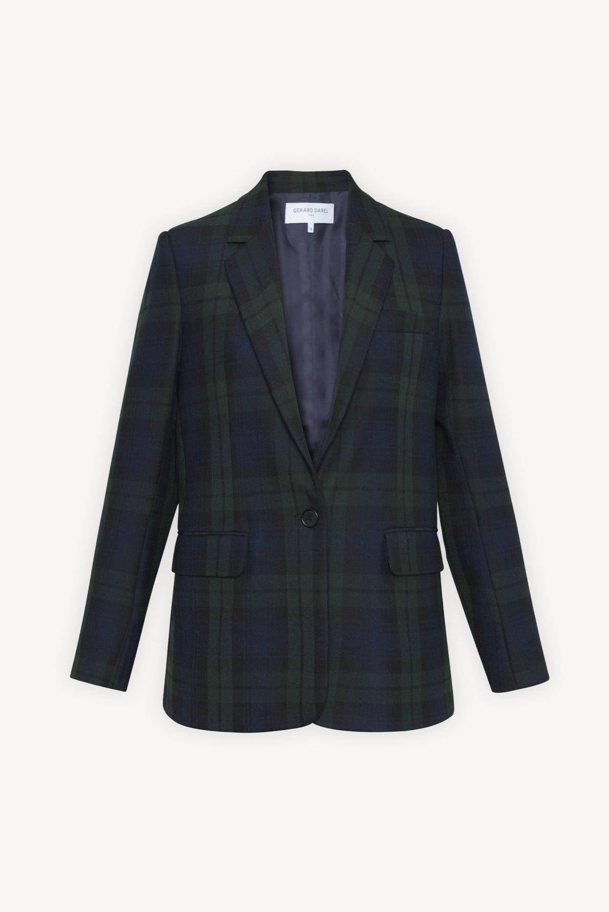 VALENTINA - Veste de tailleur à carreaux Faume - seconde main