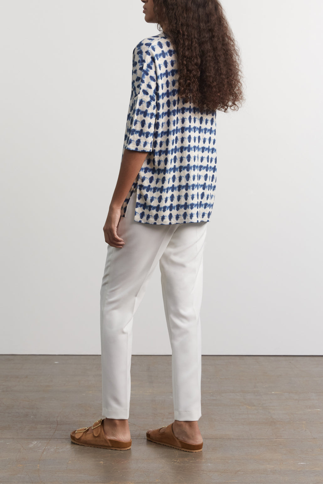 T-shirt lin Tie and Dye - APPOLINE Faume - seconde main