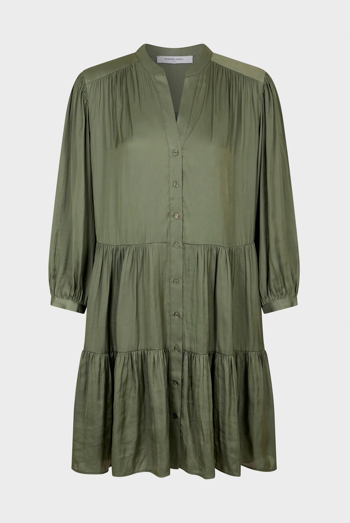 Robe courte satinée - JAUFREY Faume - seconde main