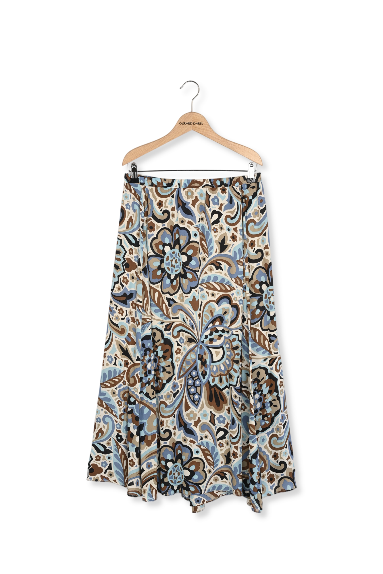 Jupe midi à fleurs vintage - VANESSA Faume - seconde main