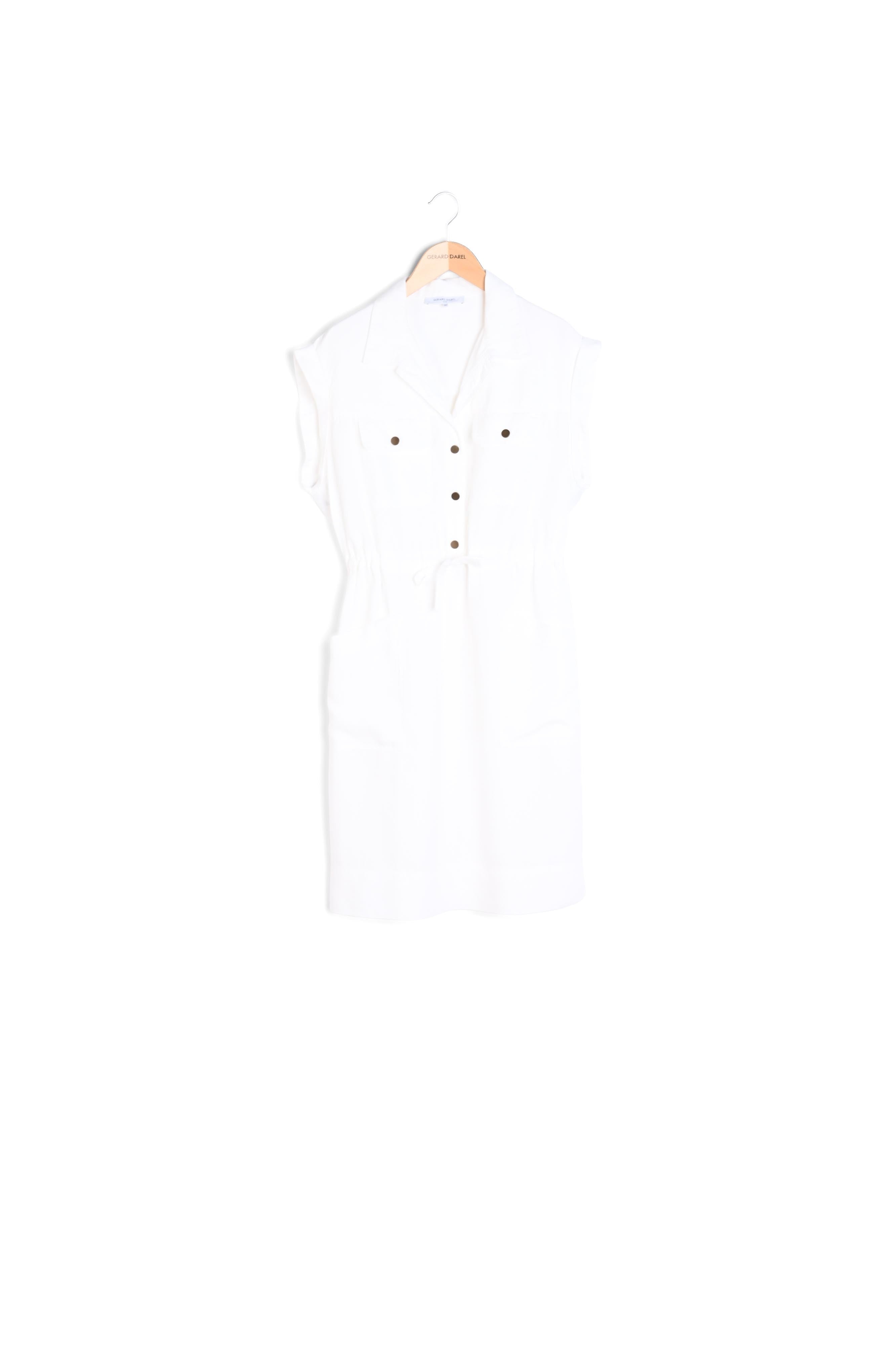 SOPHIE - Robe-chemise sans manches Faume - seconde main