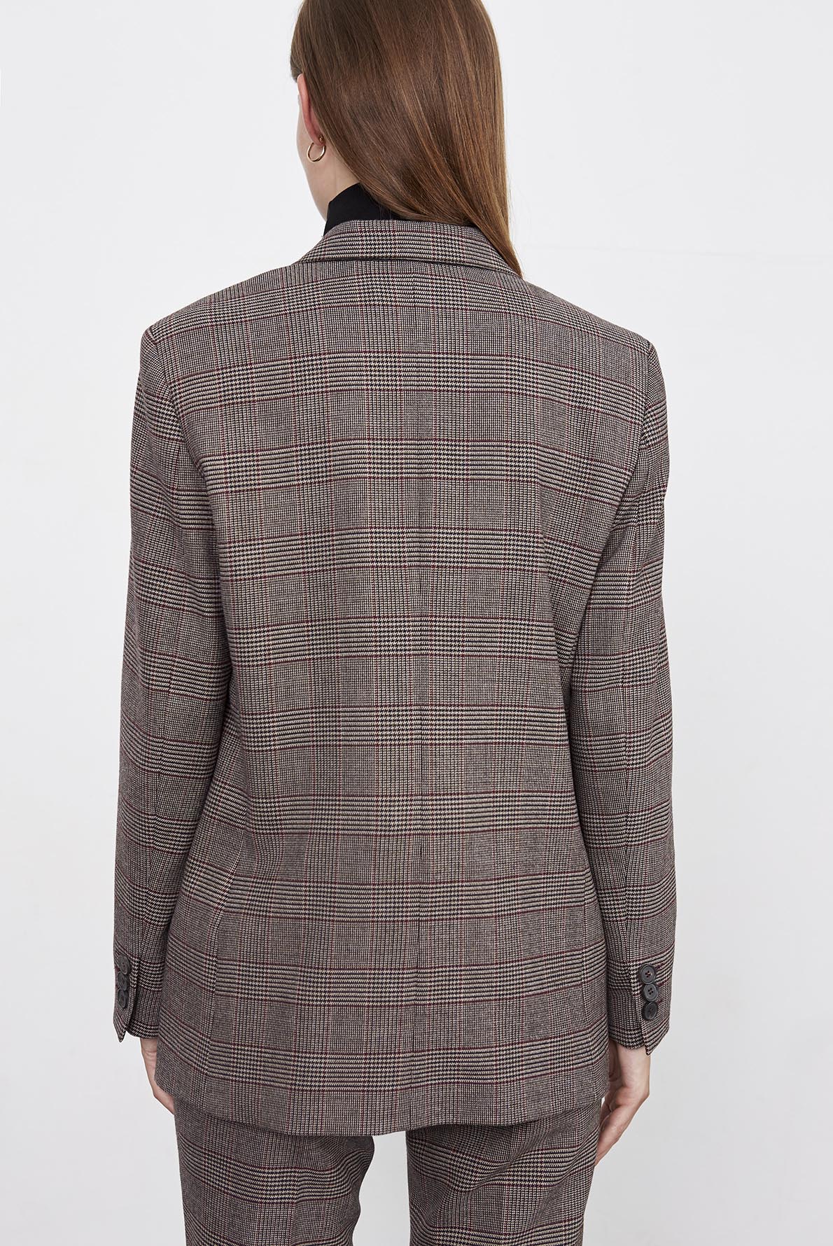 VANYLLE - Veste croisée à carreaux Faume - seconde main