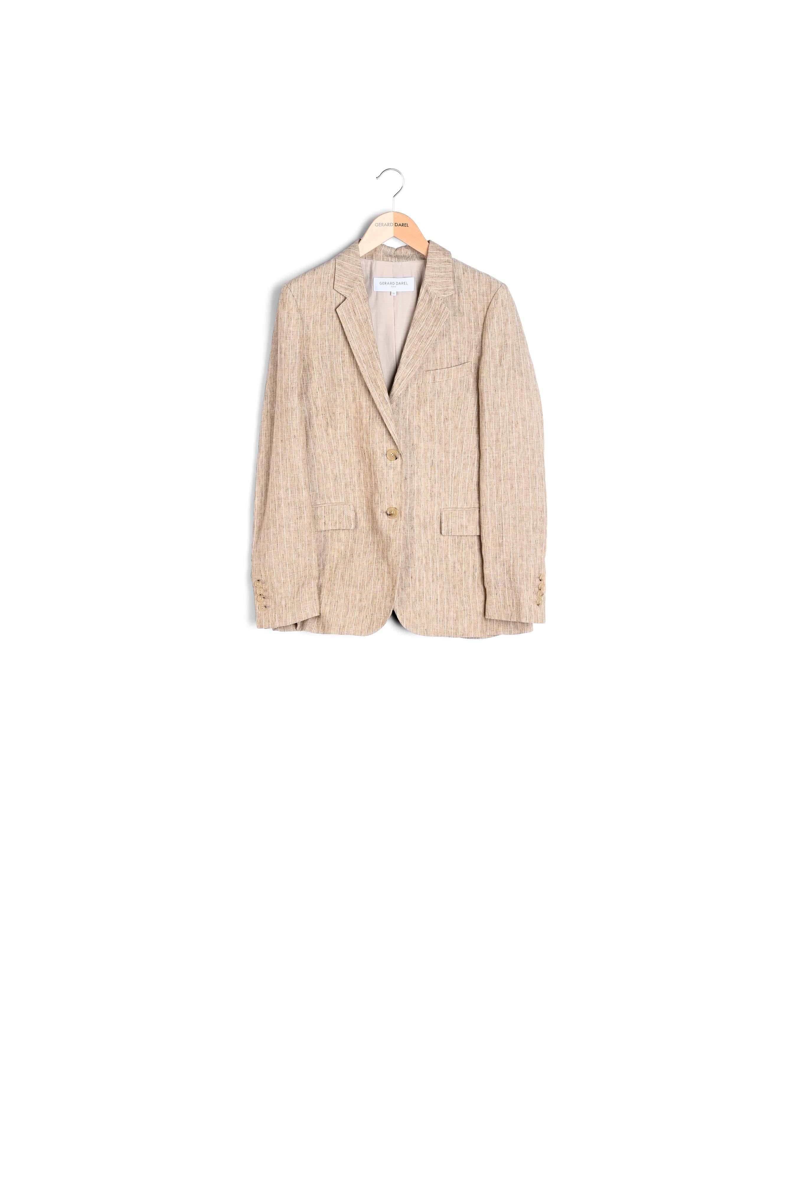 Blazer rayé en lin - NYLA Faume - seconde main