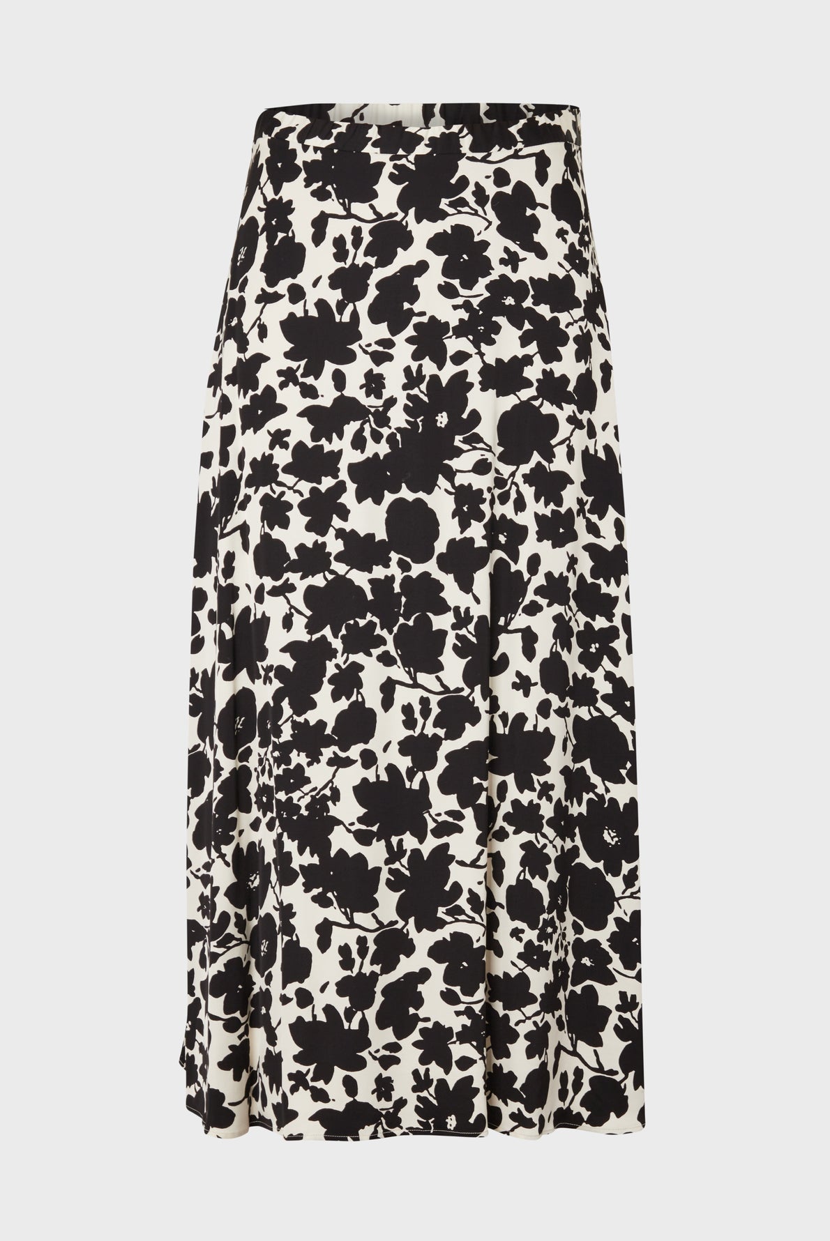 Jupe longue à fleurs contrastées - BASTIAN Faume - seconde main