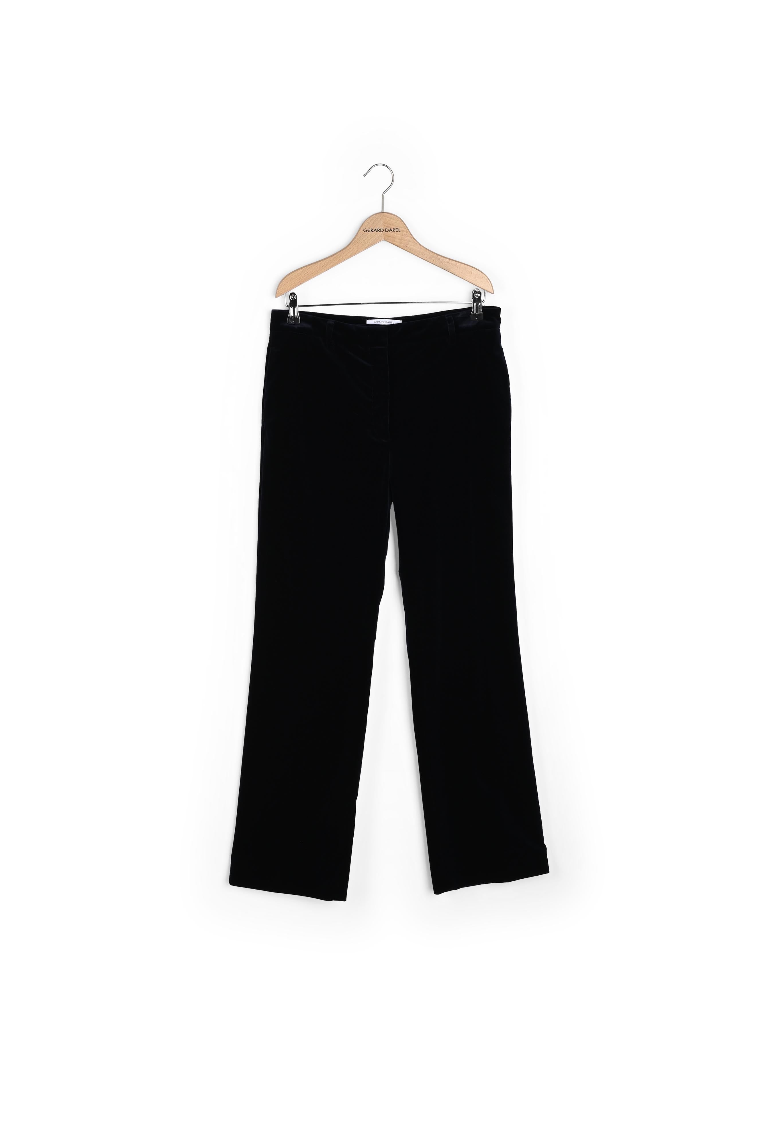 Pantalon droit de tailleur en velours - ELEONIE Faume - seconde main