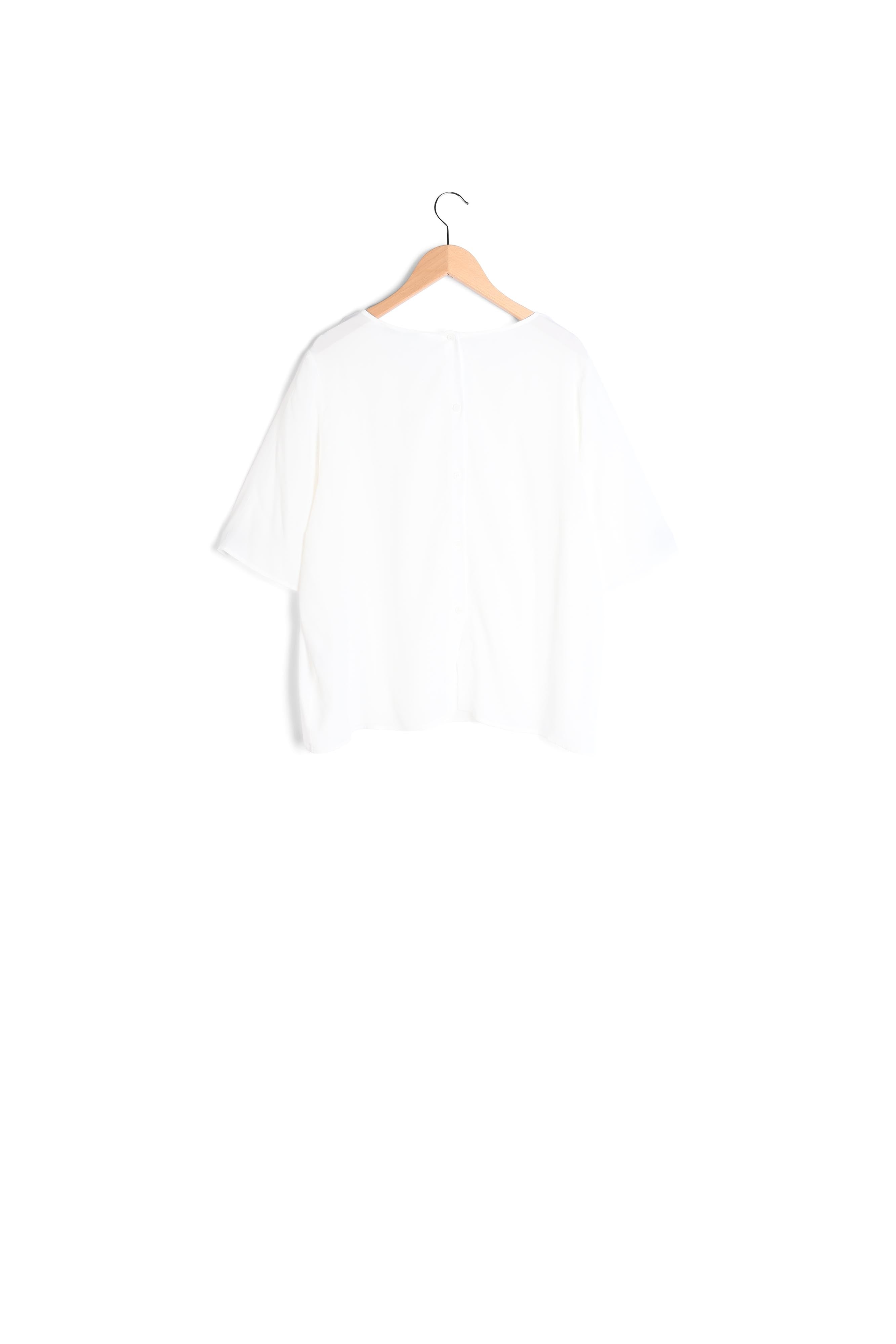 Blouse fluide dos boutonné - ALYAH Faume - seconde main