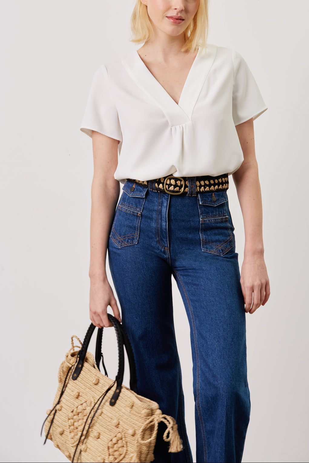 Blouse fluide - CLELYA Faume - seconde main