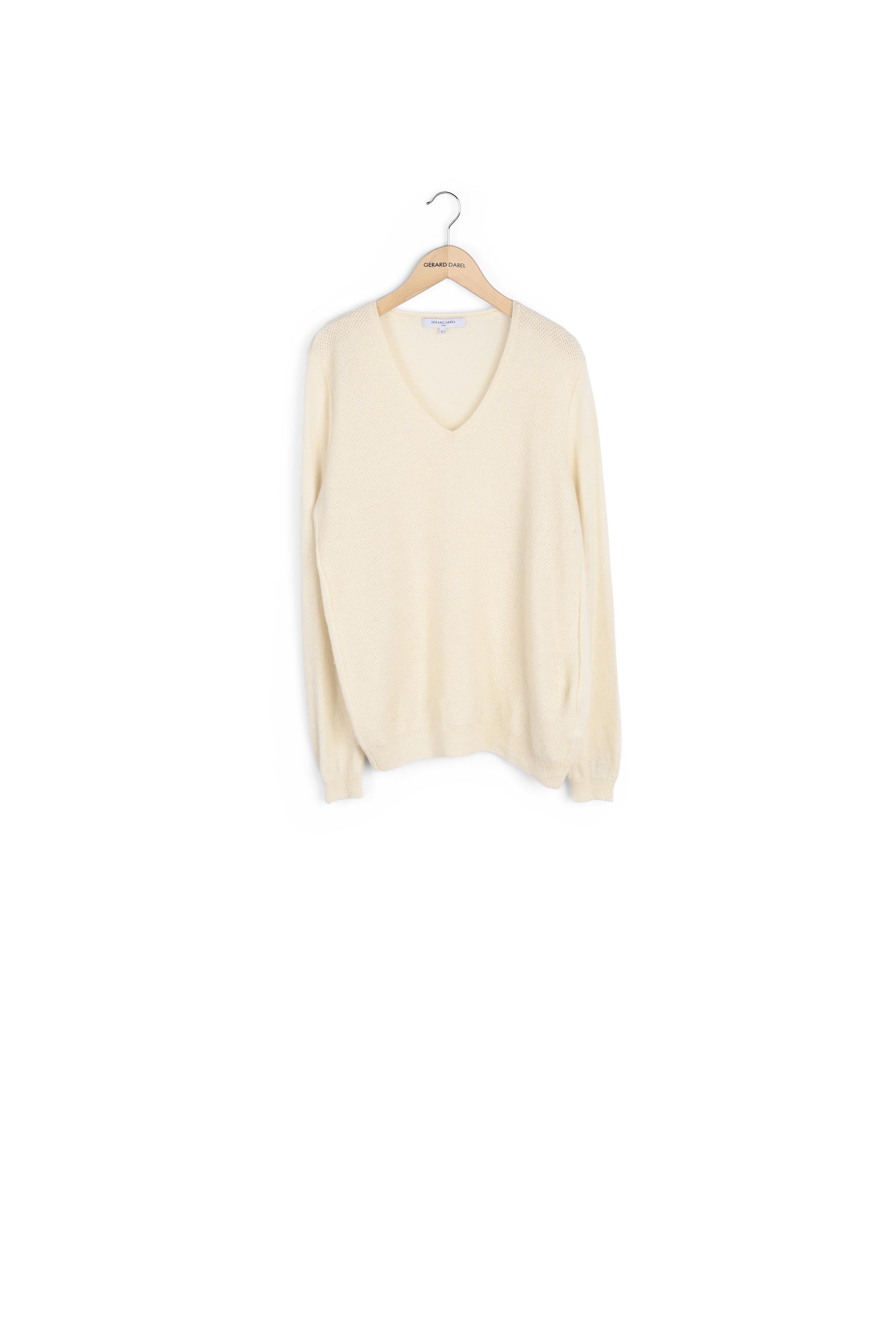 SHEILBY - Pull V en cachemire Faume - seconde main