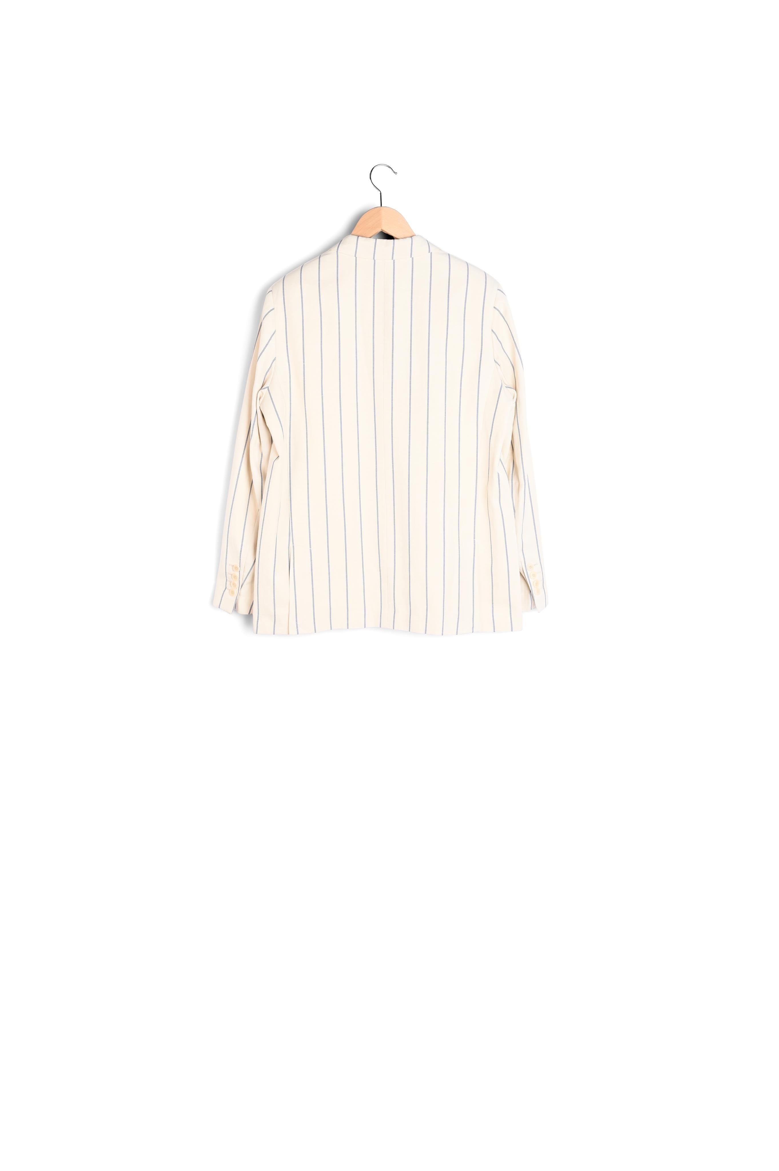 ADRIANNA - Veste de blazer à rayures tennis Faume - seconde main