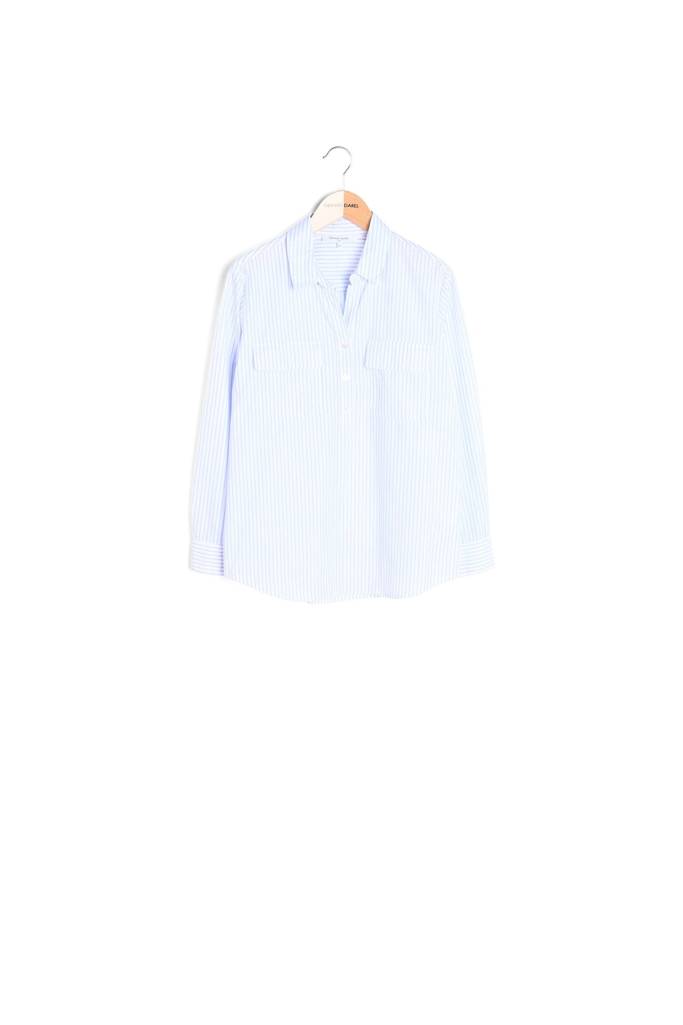 Blouse en popeline rayée - CLEA Faume - seconde main