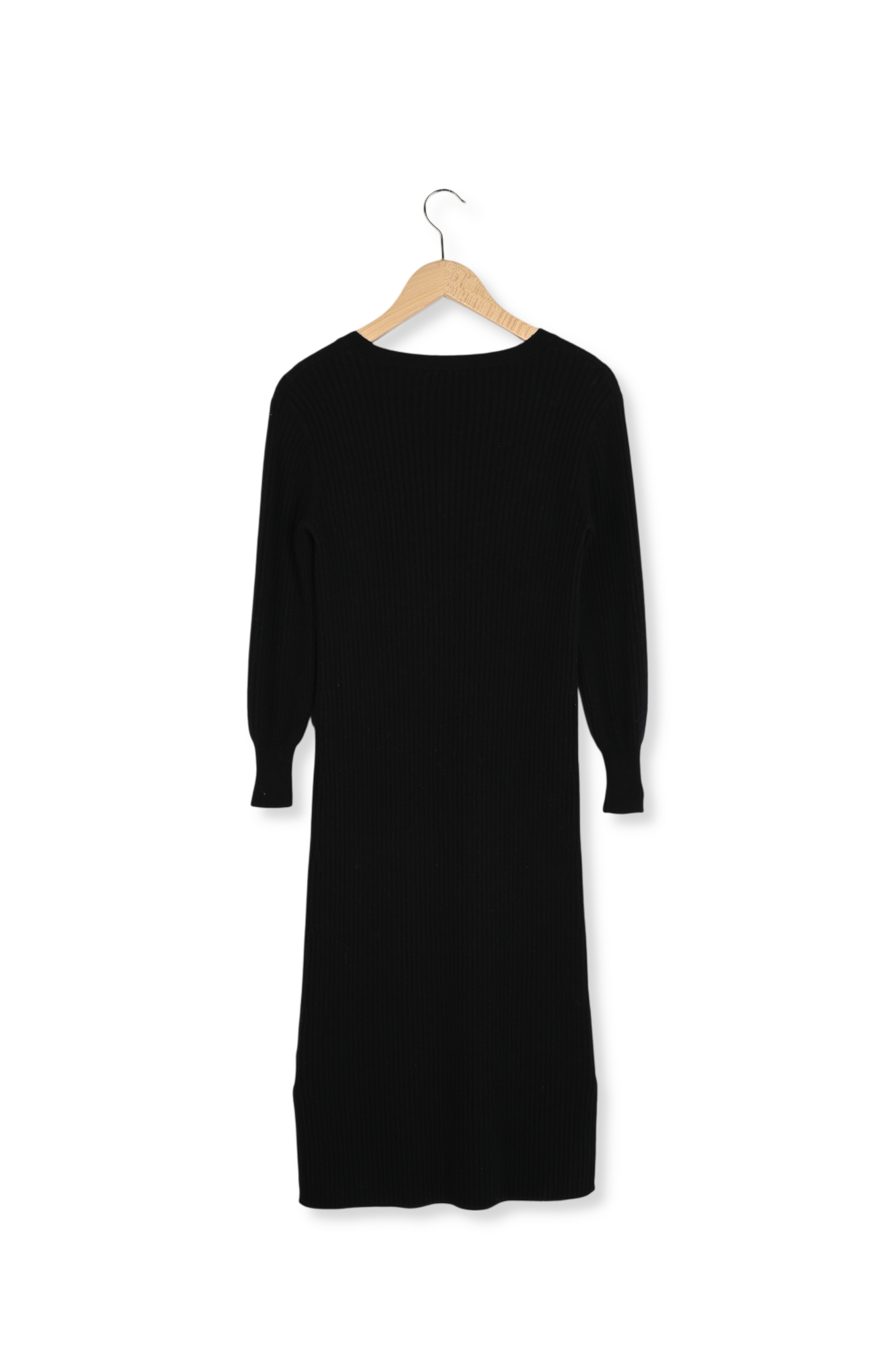 Robe midi en maille côtelée - JACK Faume - seconde main