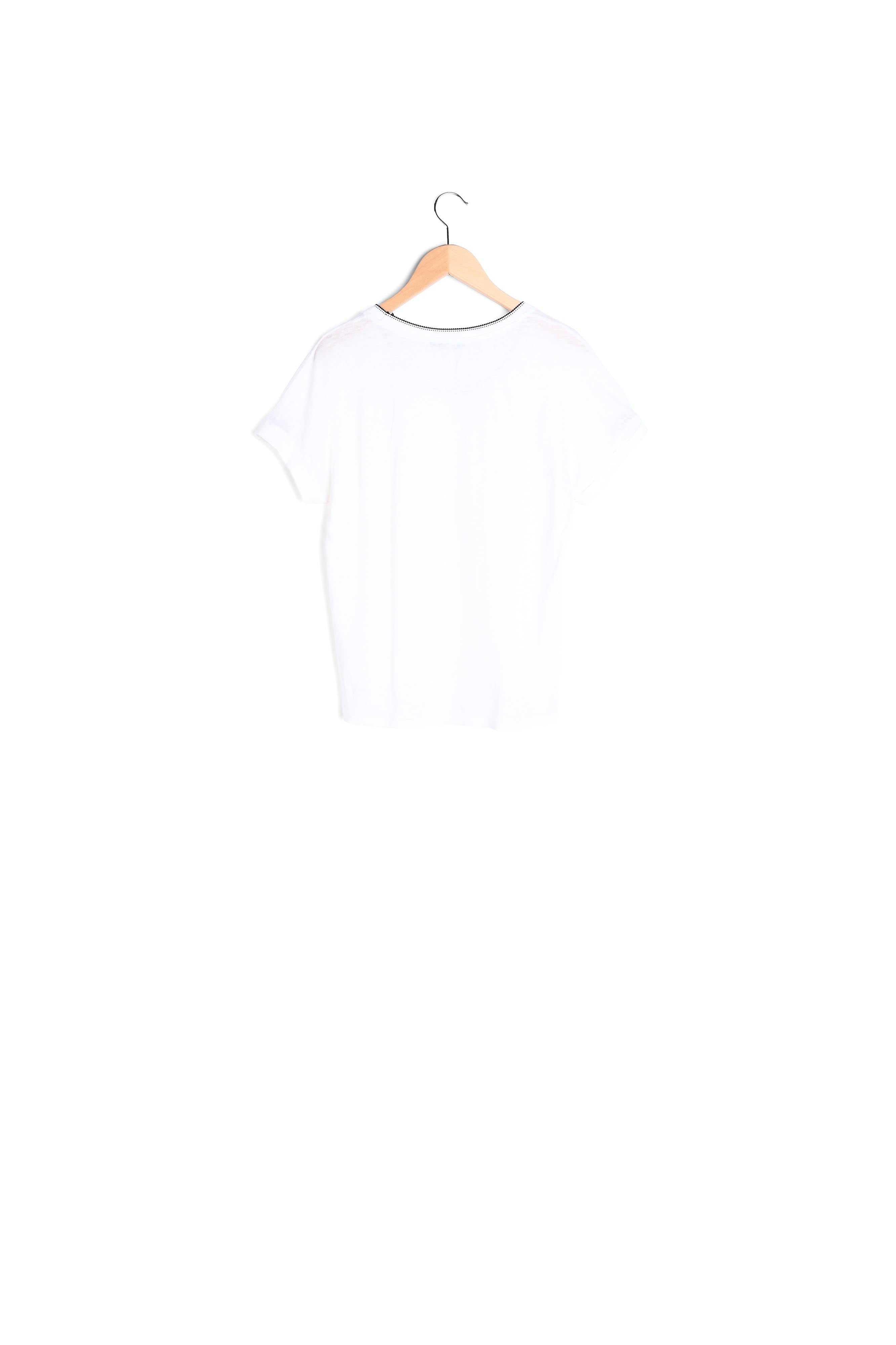 JEMMA - Tee-shirt oversize en lin Faume - seconde main