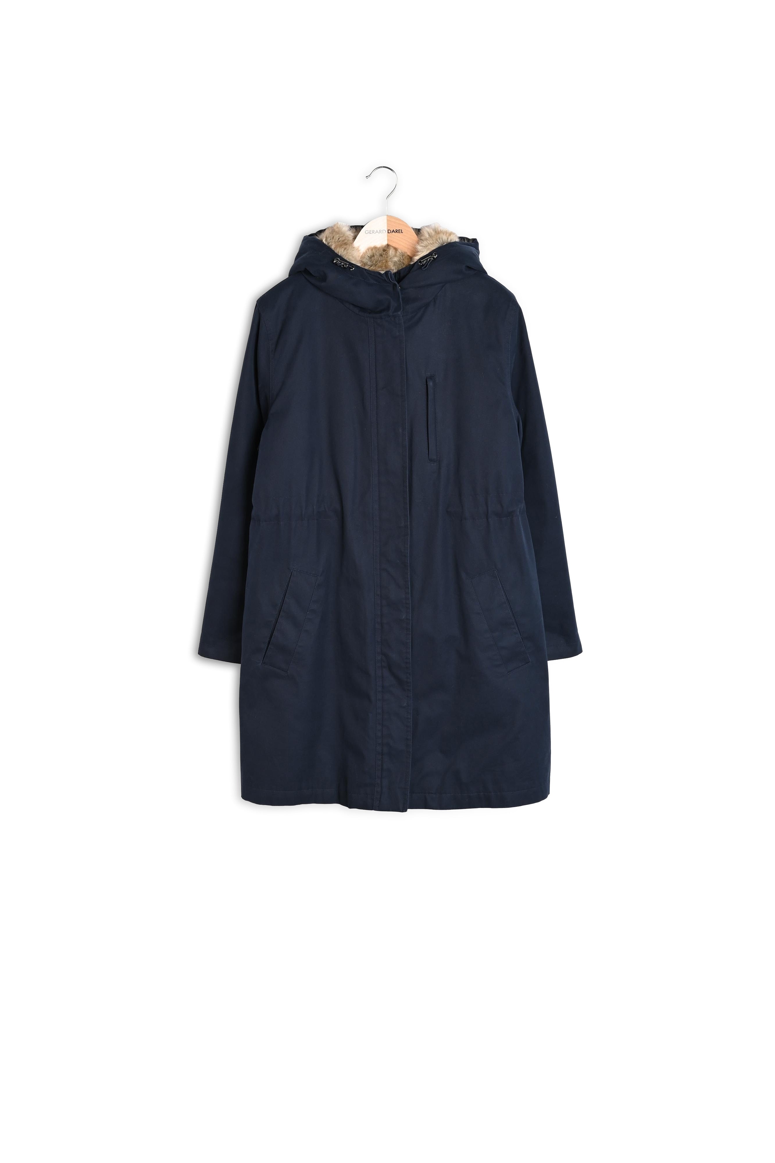 Shelly - Parka doublée de fausse fourrure Faume - seconde main