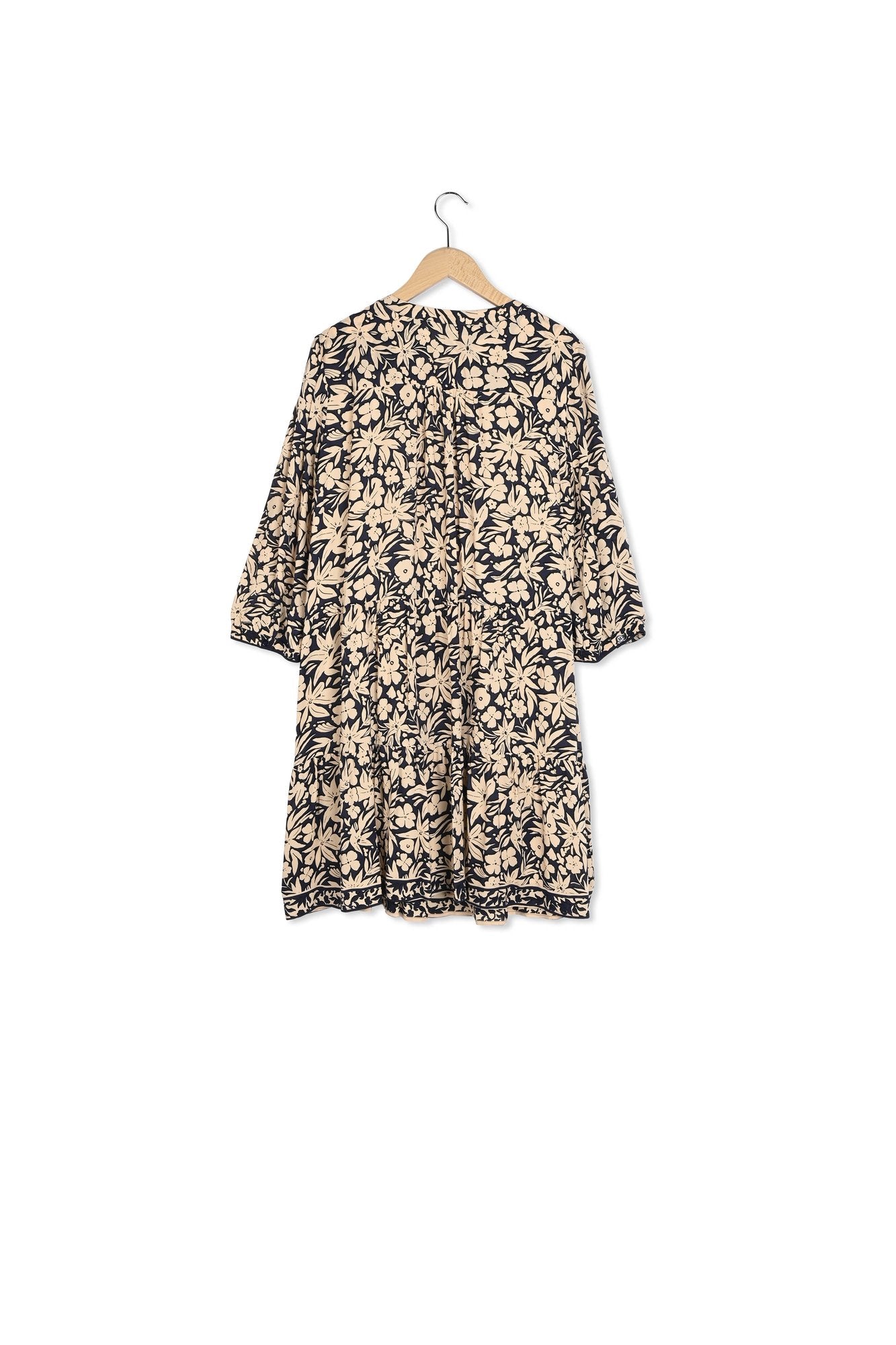 Robe courte et droite à fleurs - PETAL Faume - seconde main