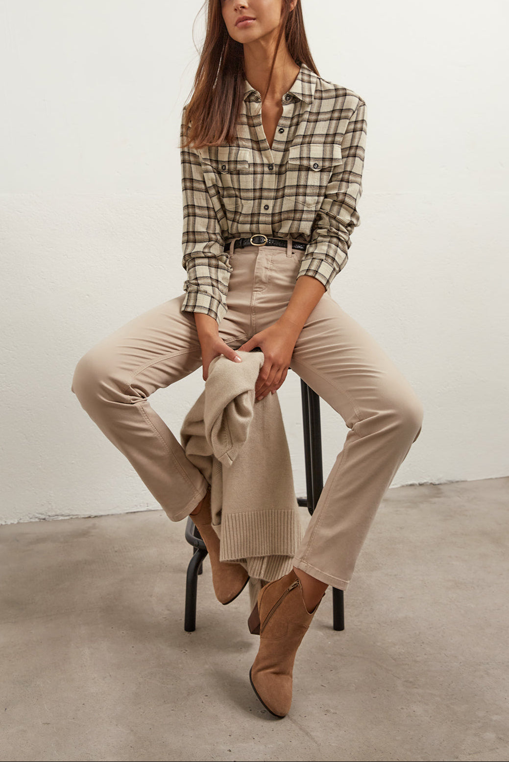 Liam - Jean en coton Stretch Faume - seconde main