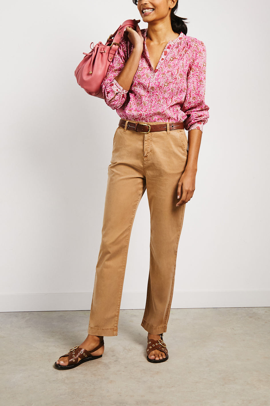 Pantalon casual esprit chino - ESTER Faume - seconde main