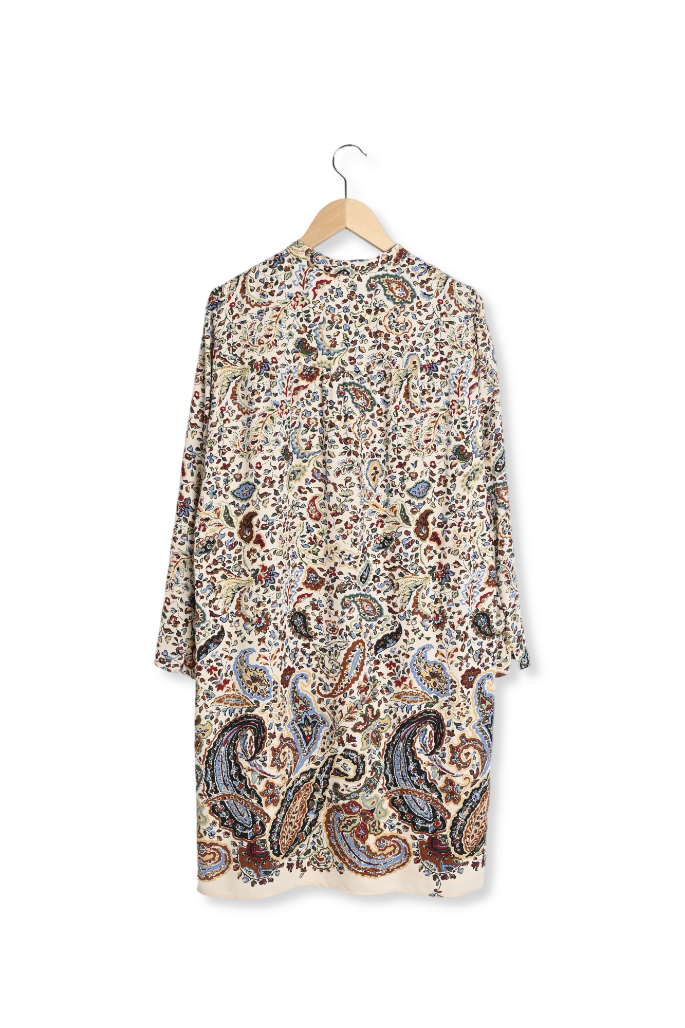 Thiane - Robe courte à imprimé cachemire Faume - seconde main