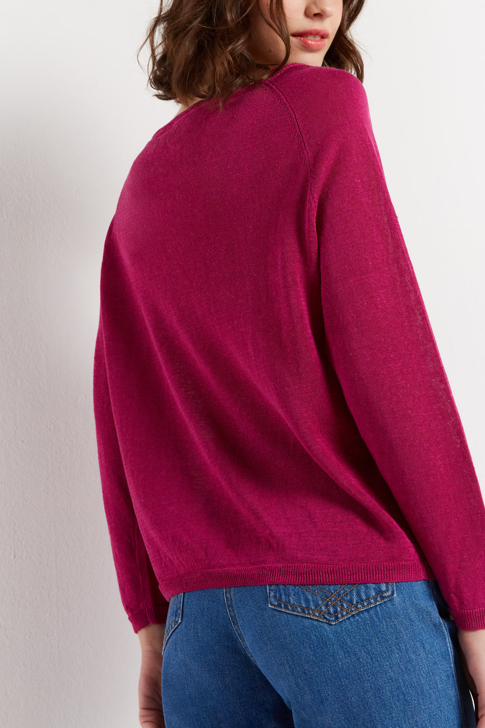 Pull fin en lin mélangé - ELLIA Faume - seconde main